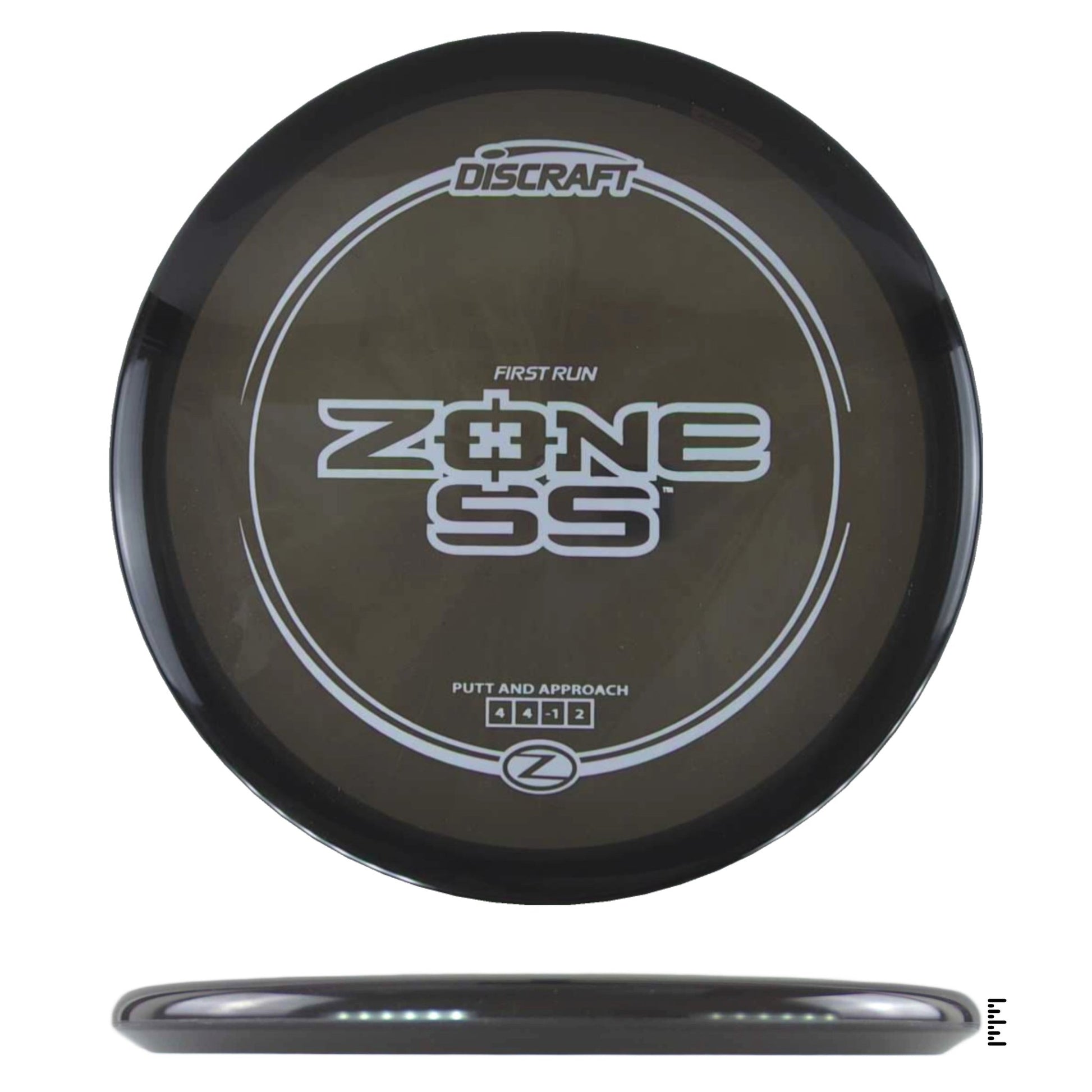 Discraft Z Line Zone SS - First Run - Black - Powergrip USA