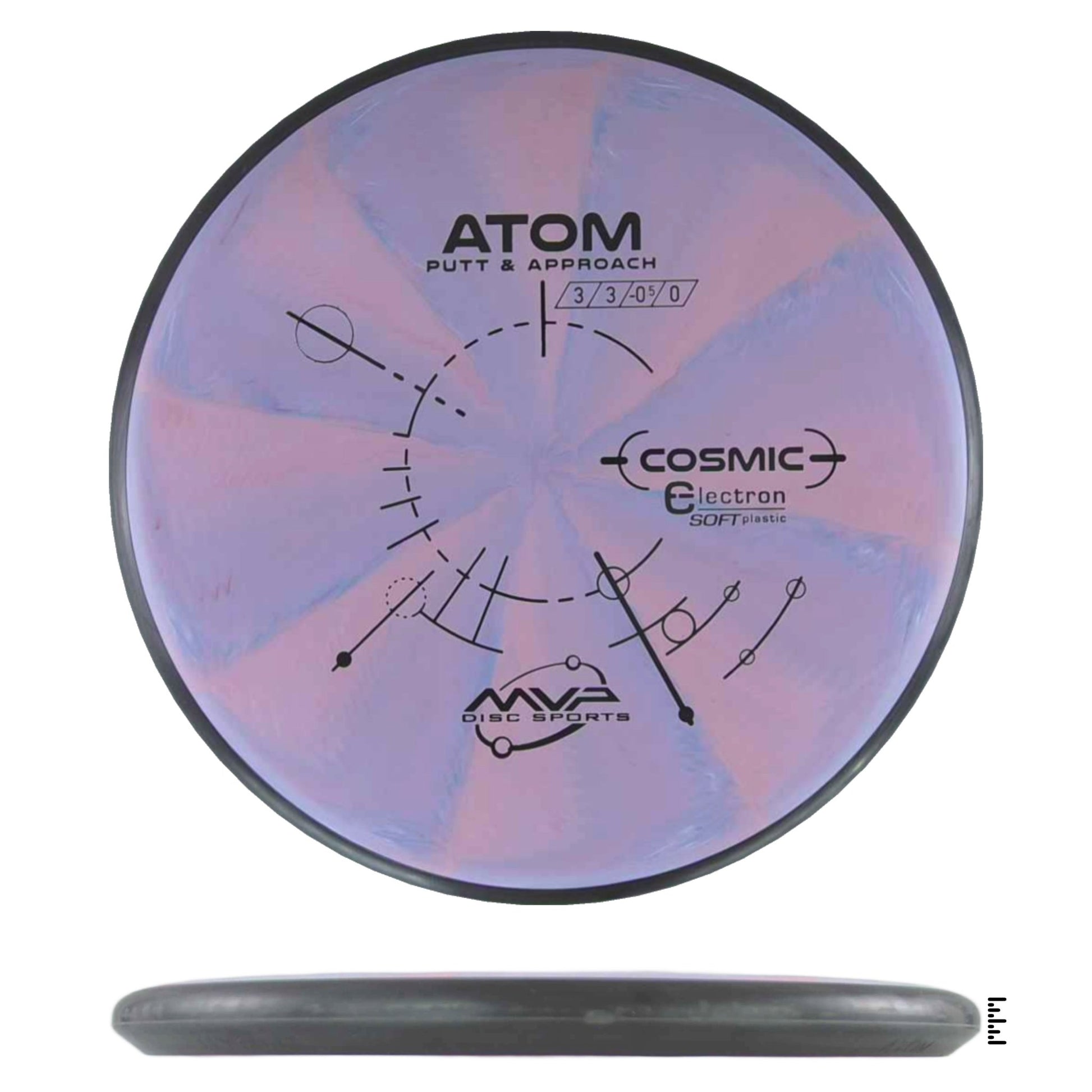 MVP Disc Sports Cosmic Electron Soft Atom - Unique - Powergrip USA