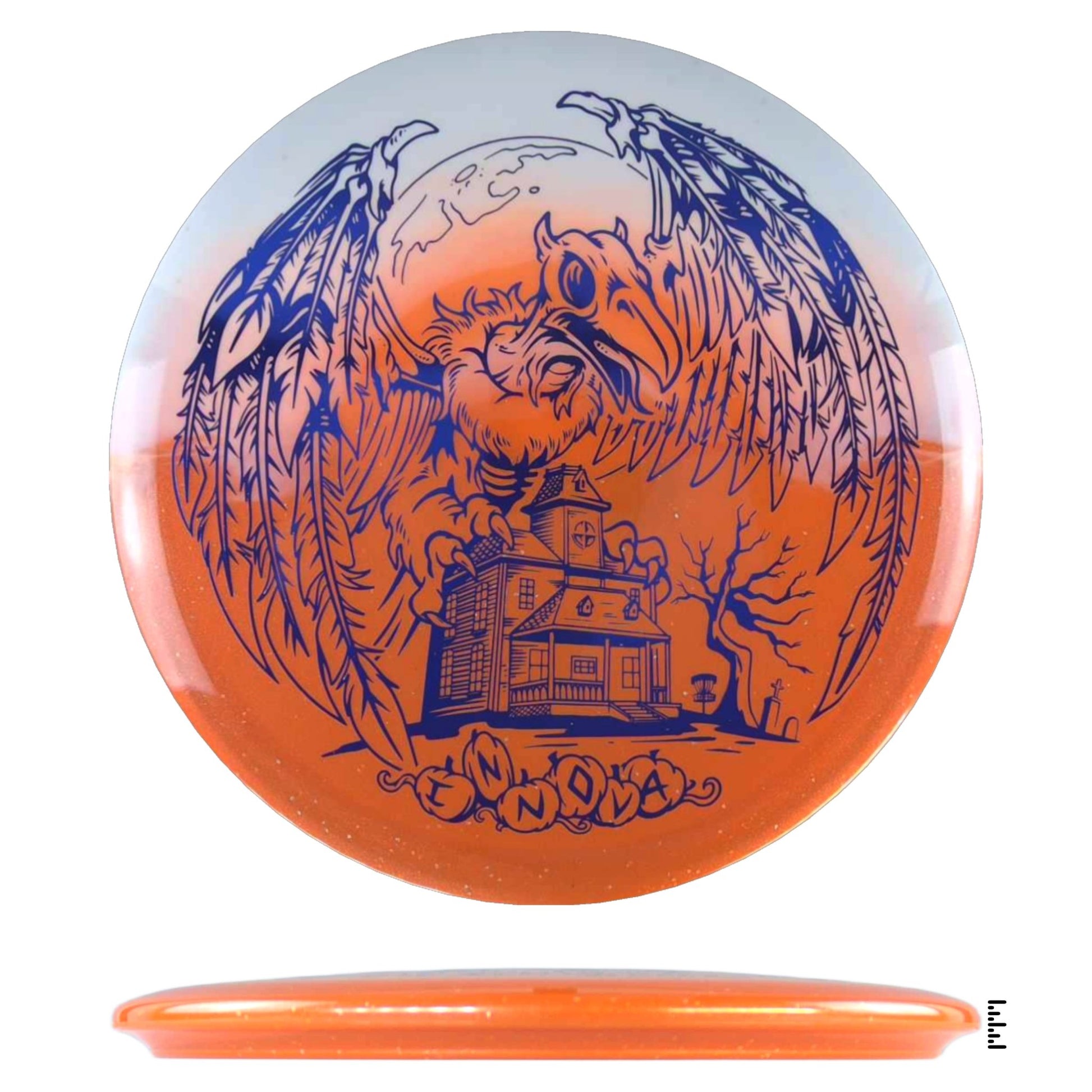 Innova Duo Roc3 - 2025 Halloween Edition - White / Orange - Duo - Powergrip USA