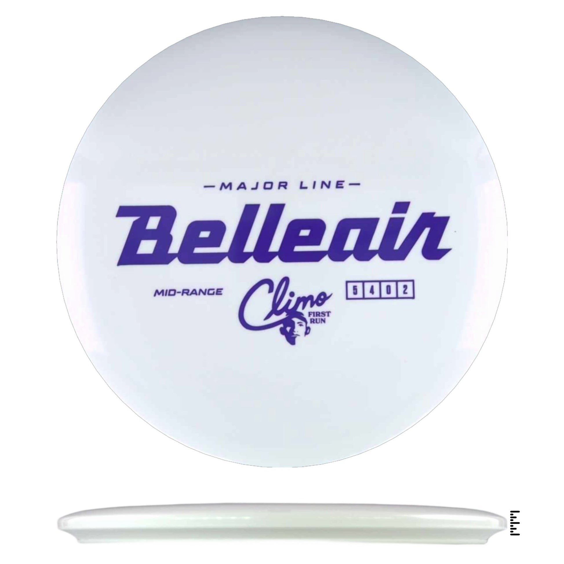 Major Line Belleair First Run - White - Powergrip USA