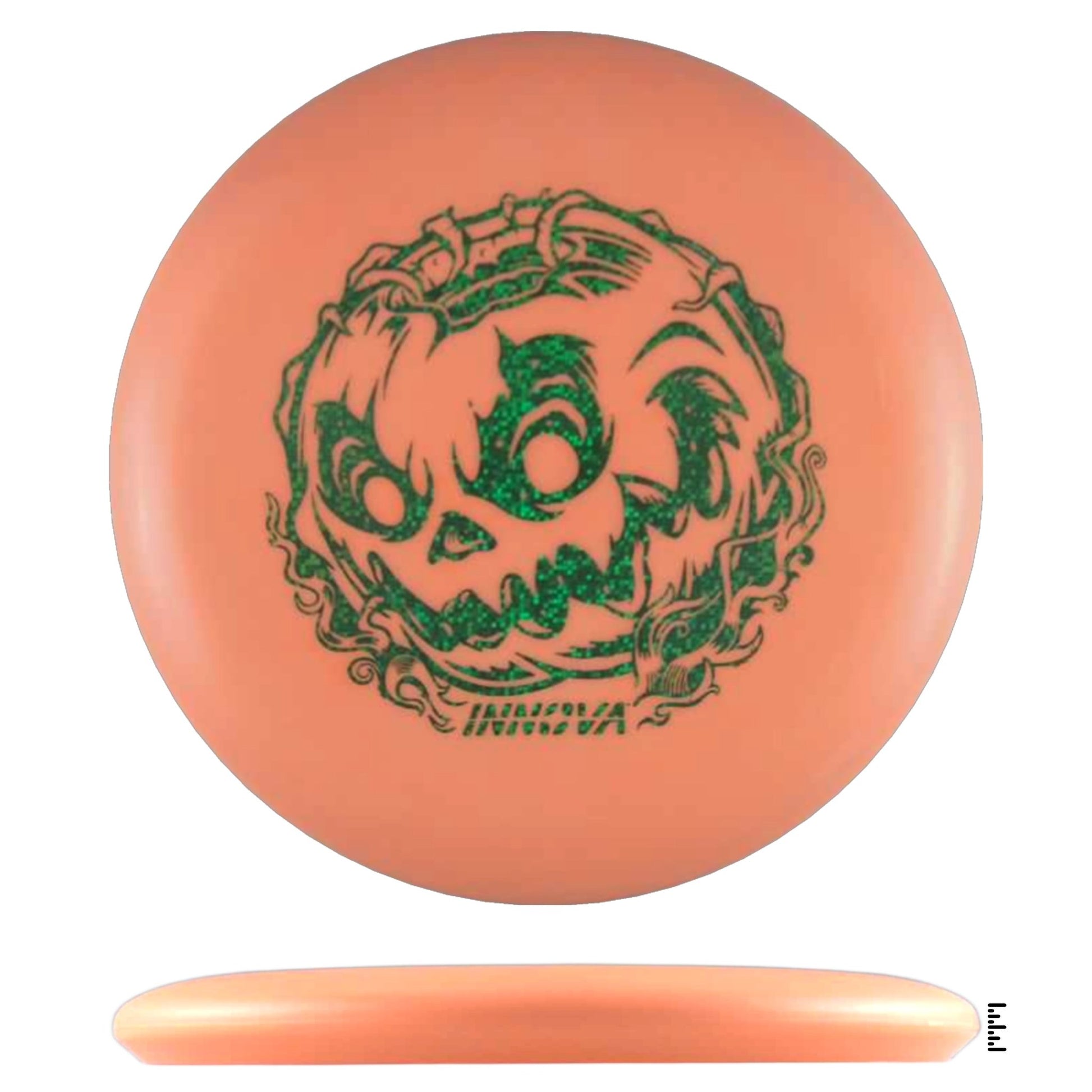 Innova Classic Color Glow Nexus Aviar Halloween Pumpkin 2024 - Light Orange - Powergrip USA
