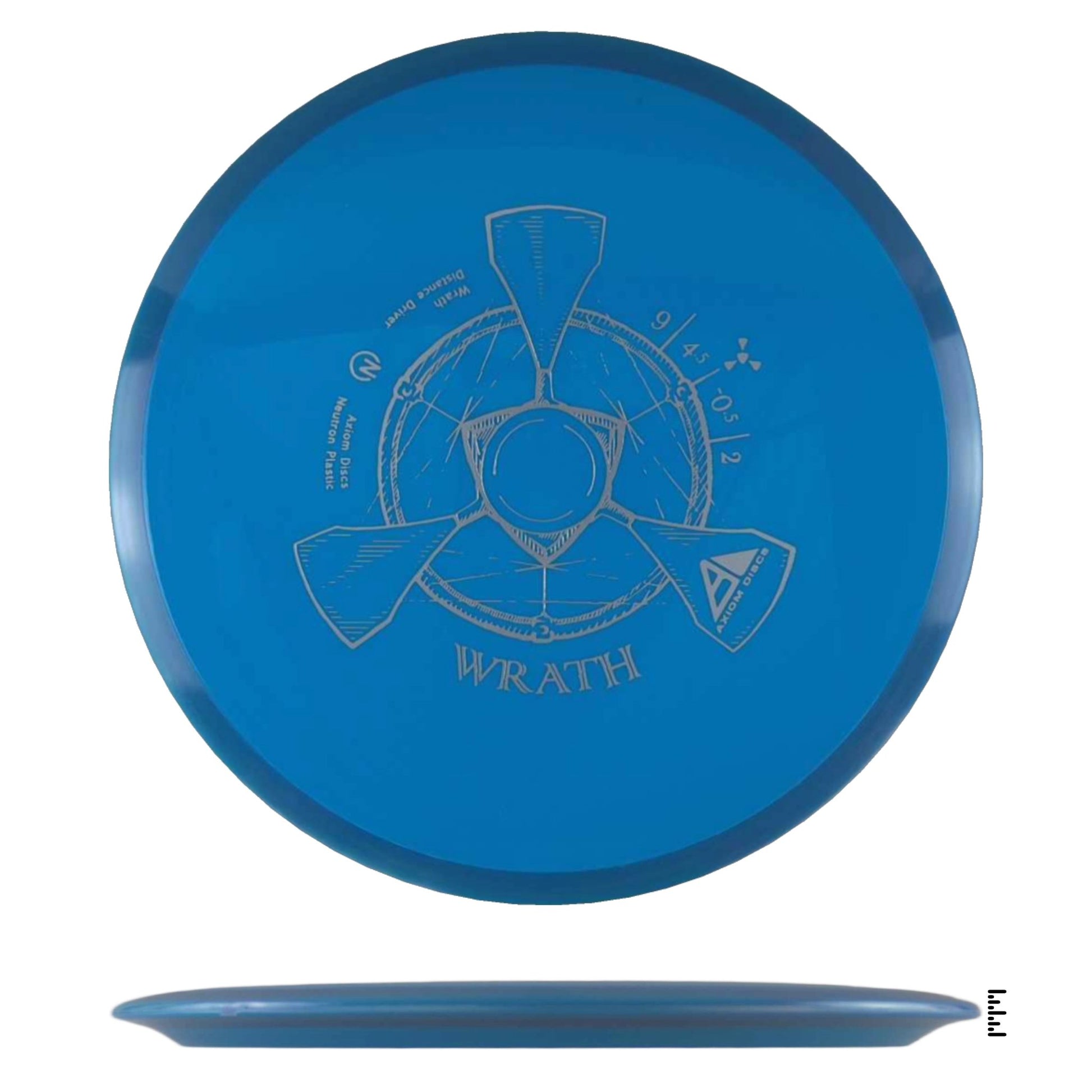 Axiom Discs Neutron Wrath - Sky Blue / Cyan - Powergrip USA