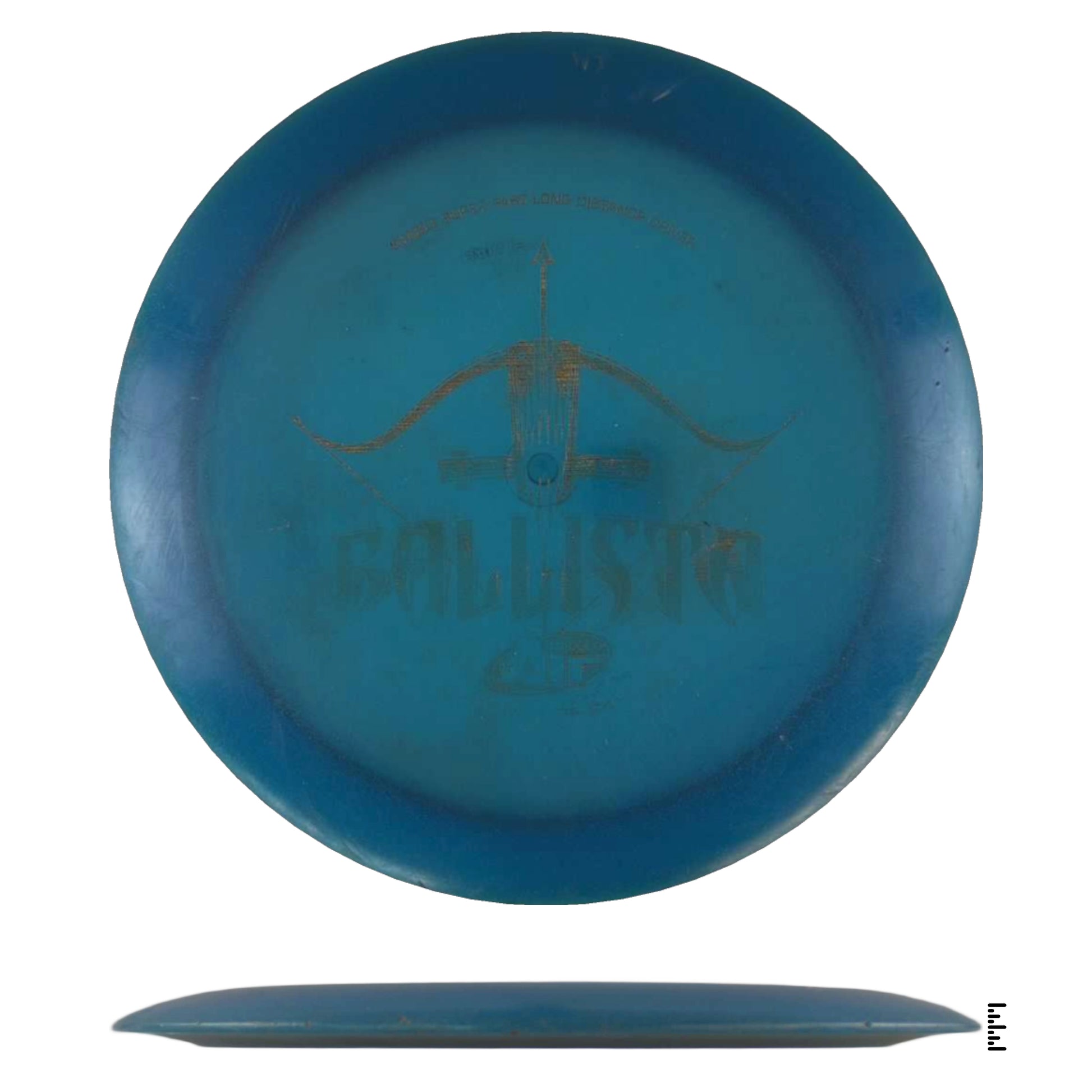 Blue Innova Ballista disc golf disc