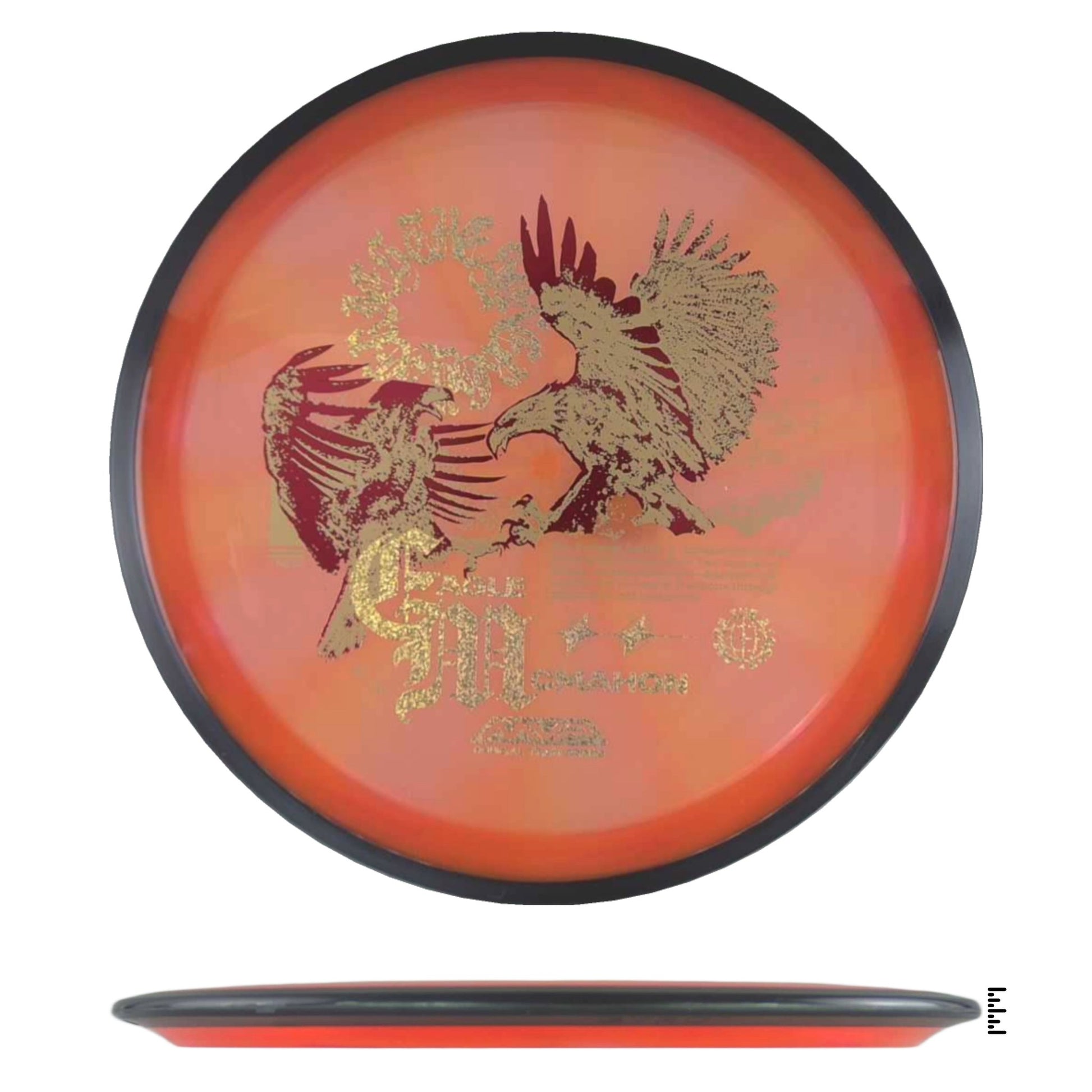 MVP Disc Sports Proton Resistor - Eagle McMahon Synergy Series - Dark Orange - Powergrip USA