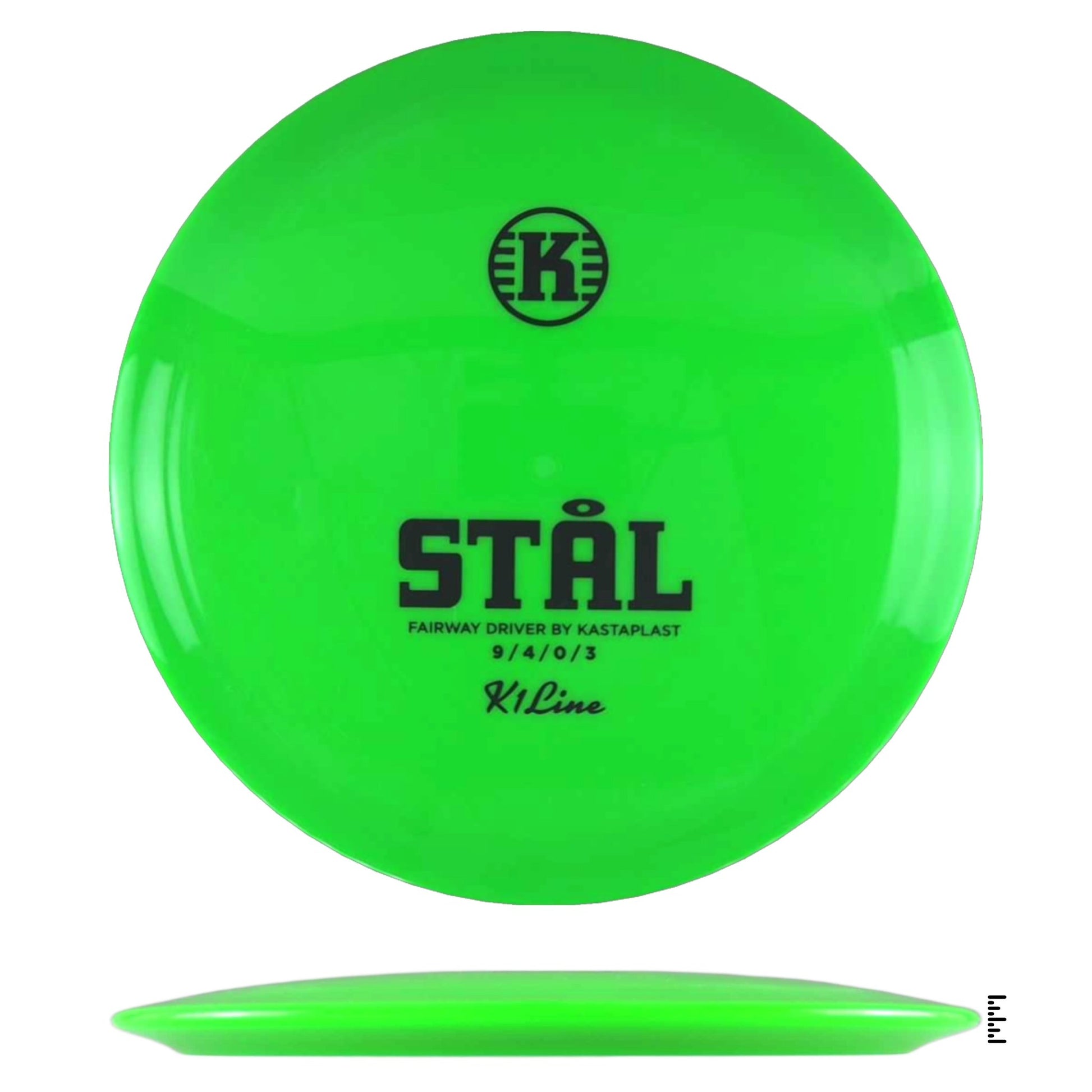 Kastaplast K1 Stål - Green - Powergrip USA