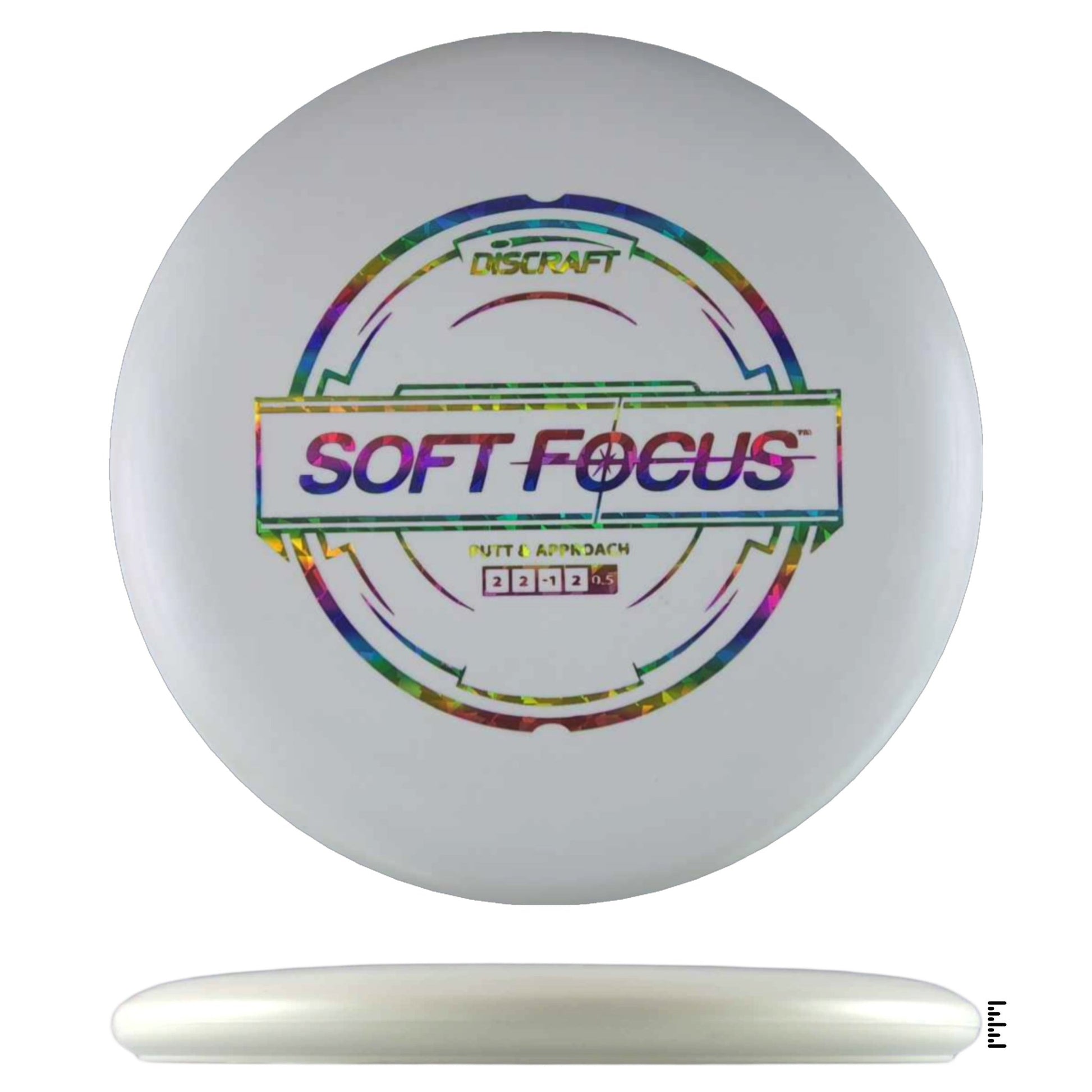 Discraft Putter Line Soft Focus - White - Powergrip USA