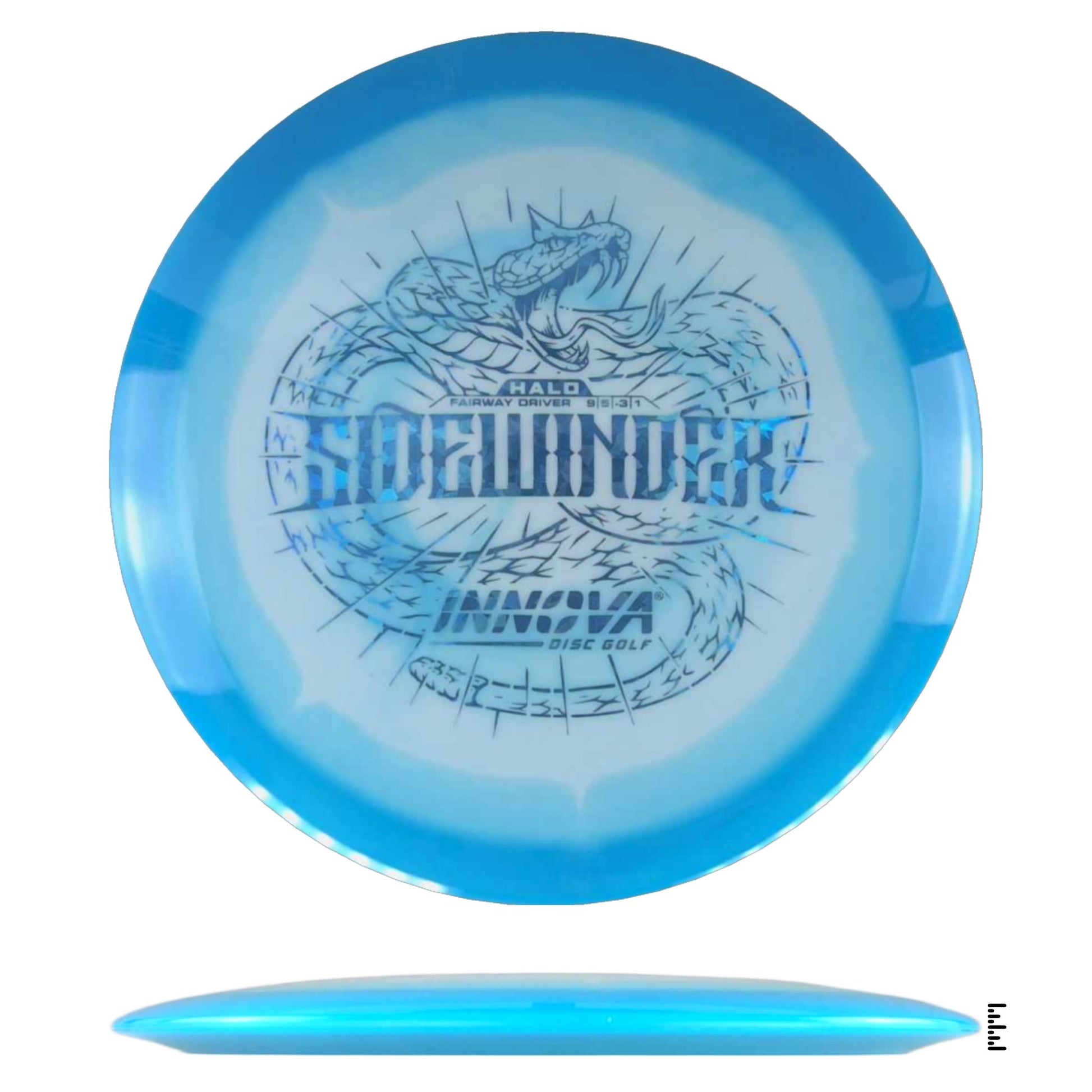 Innova Halo Star Sidewinder - White / Sky Blue - Powergrip USA