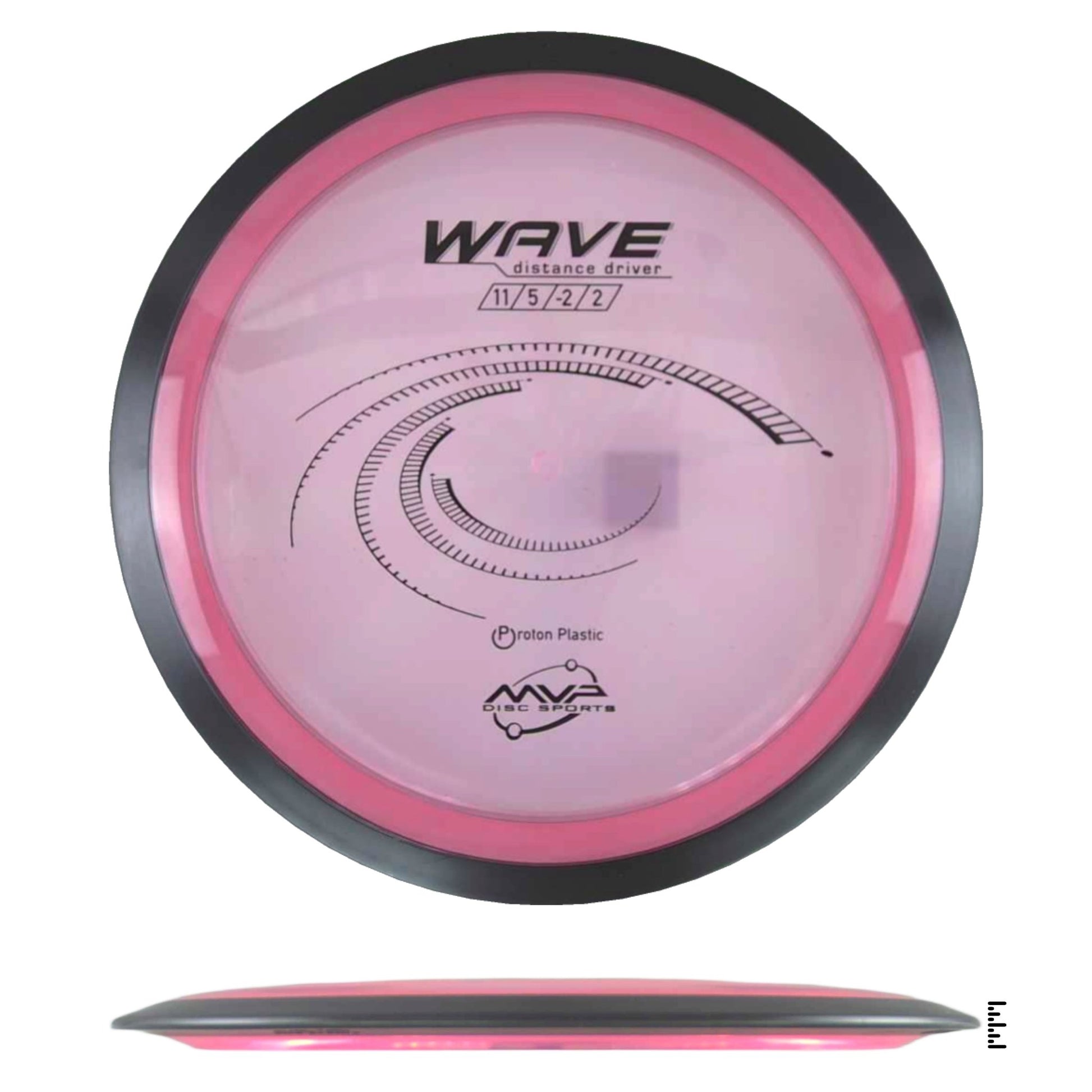 MVP Disc Sports Proton Wave - Light Pink - Powergrip USA