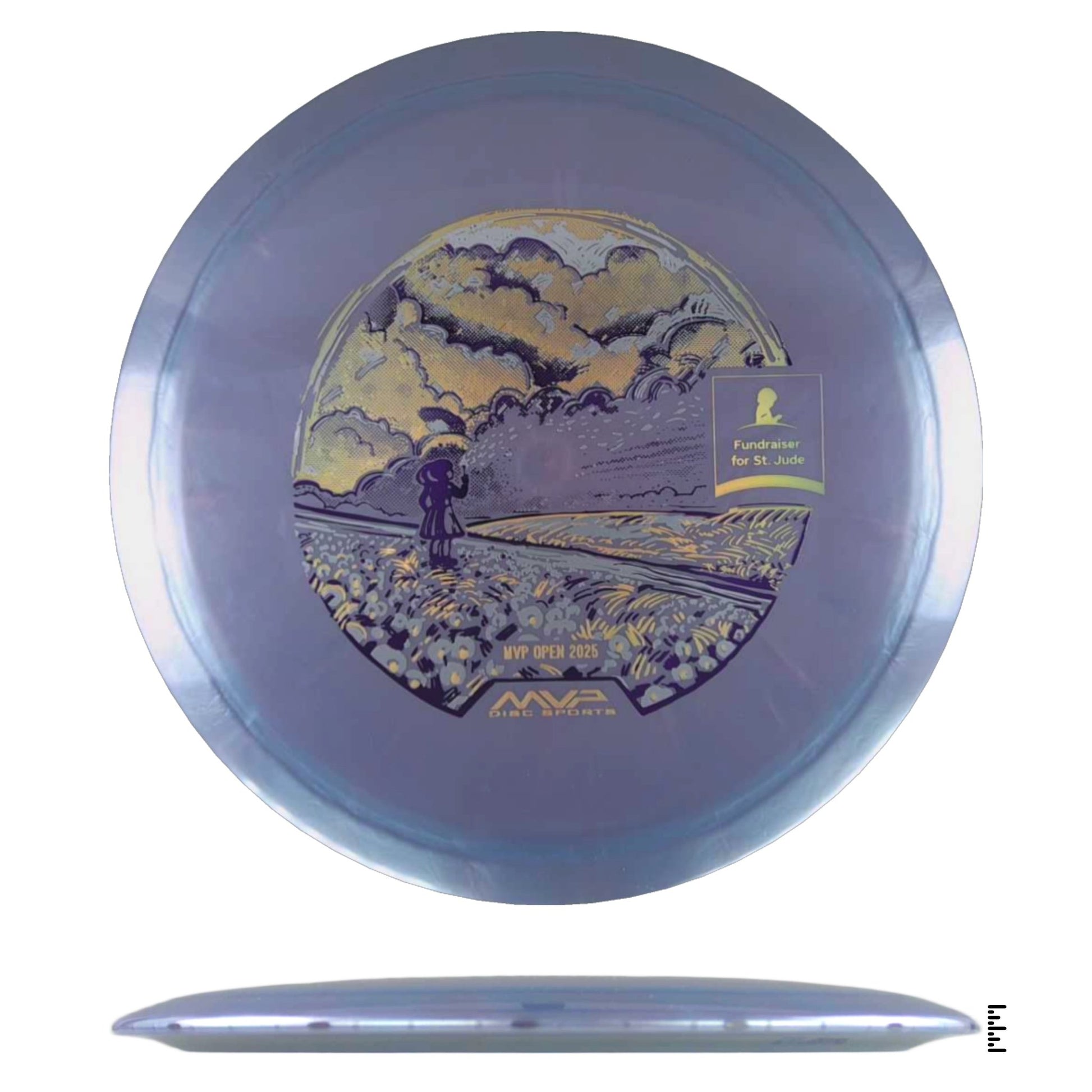 Streamline Discs Plasma Shift - Special Edition St. Jude Fundraiser - Plum - Powergrip USA