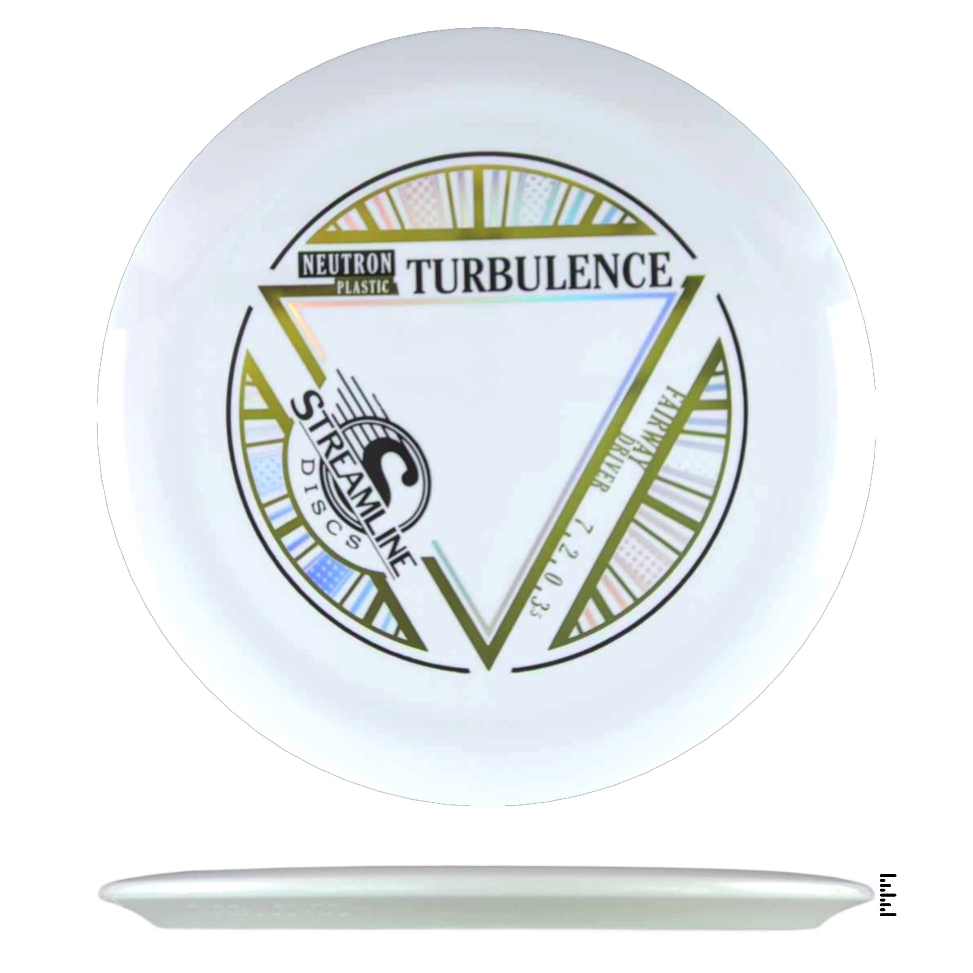 Streamline Discs Neutron Turbulence - White - Powergrip USA