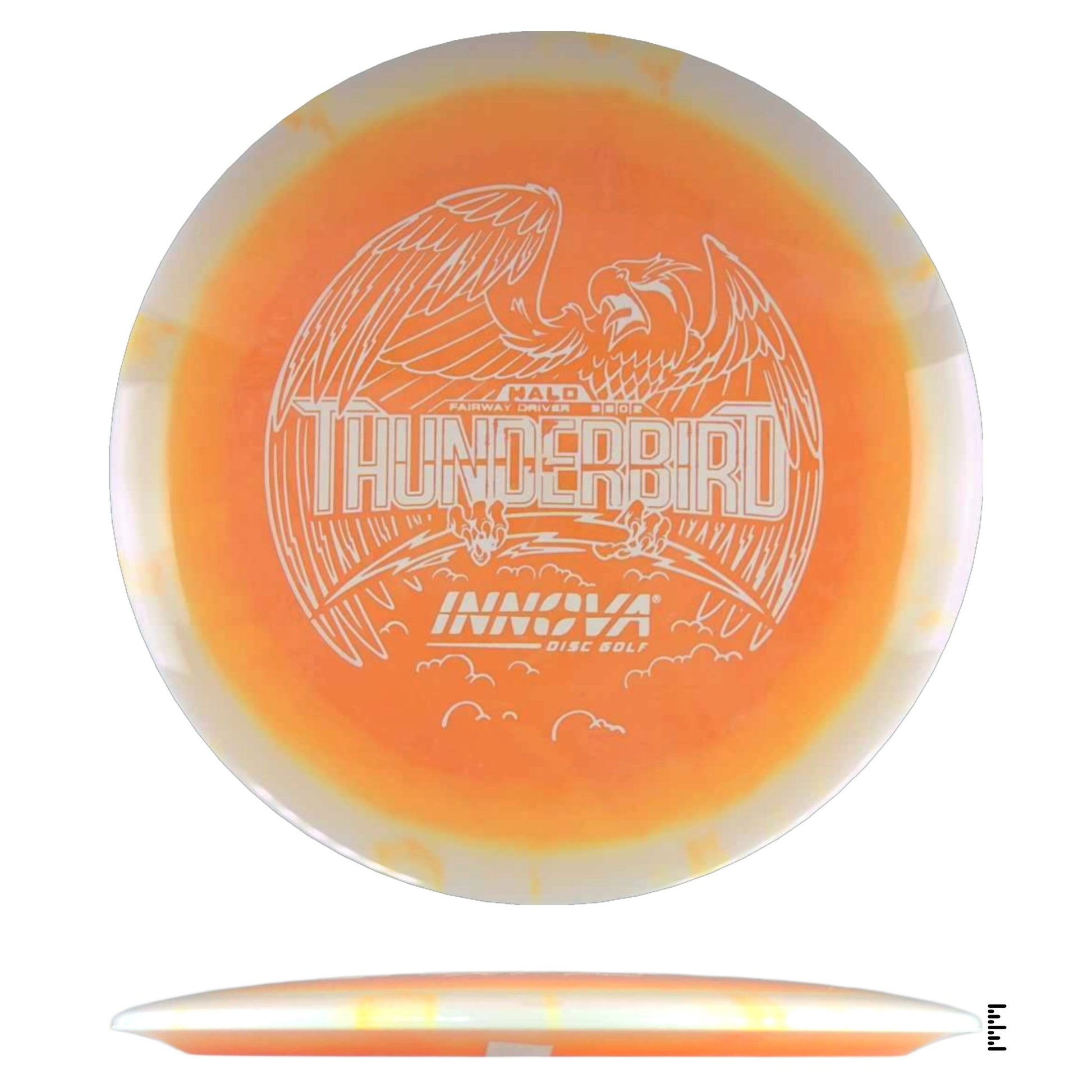 Innova Halo Star ThunderBird - Orange / White - Powergrip USA