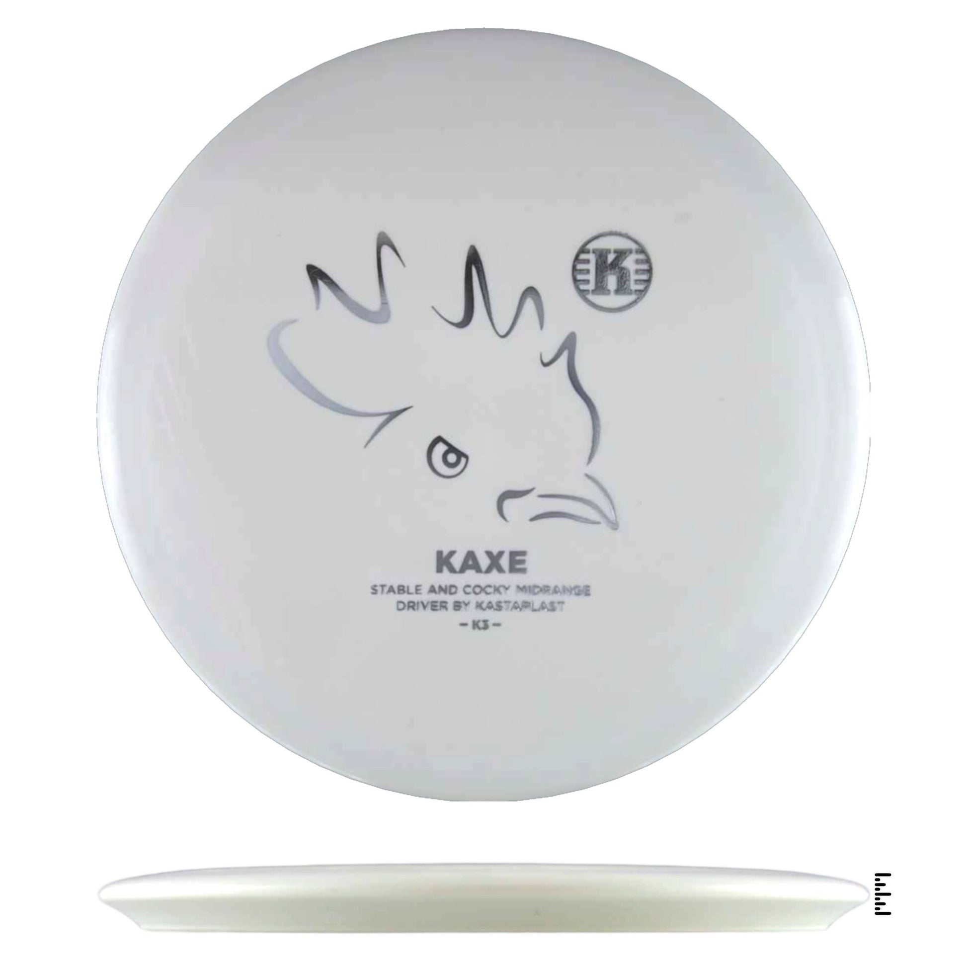 Kastaplast K3 Kaxe - White - Powergrip USA