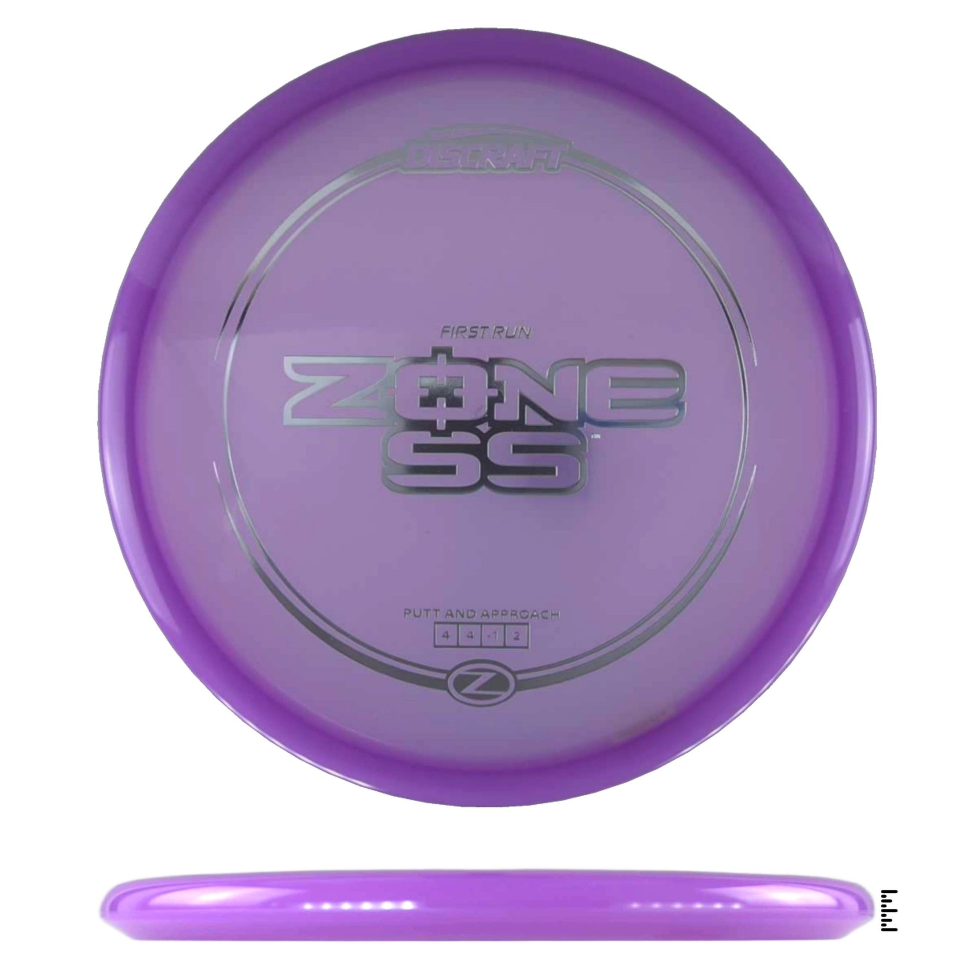 Discraft Z Line Zone SS - First Run - Plum - Powergrip USA