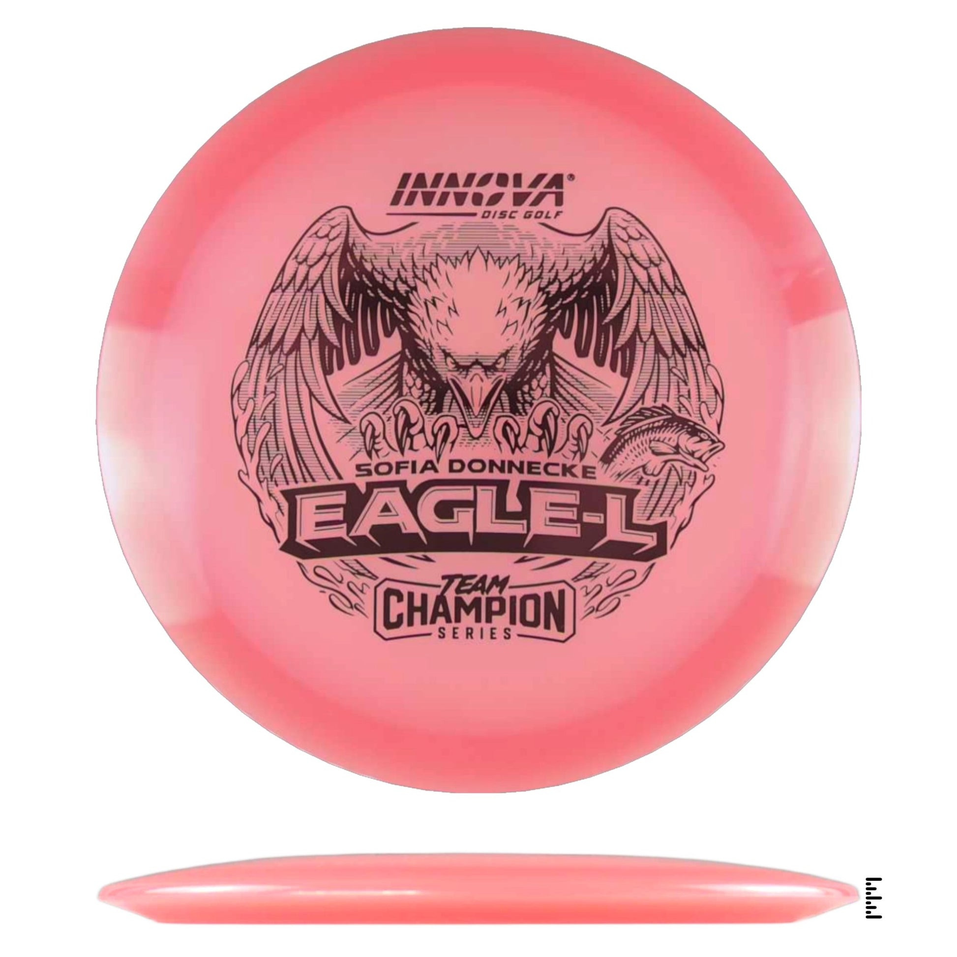 Innova Proto Glow Champion Eagle - L 2025 Sofia Donnecke Tour Series - Light Orange - Powergrip USA