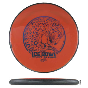 Ice Bowl 2024 disc golf disc with leopard graphic.