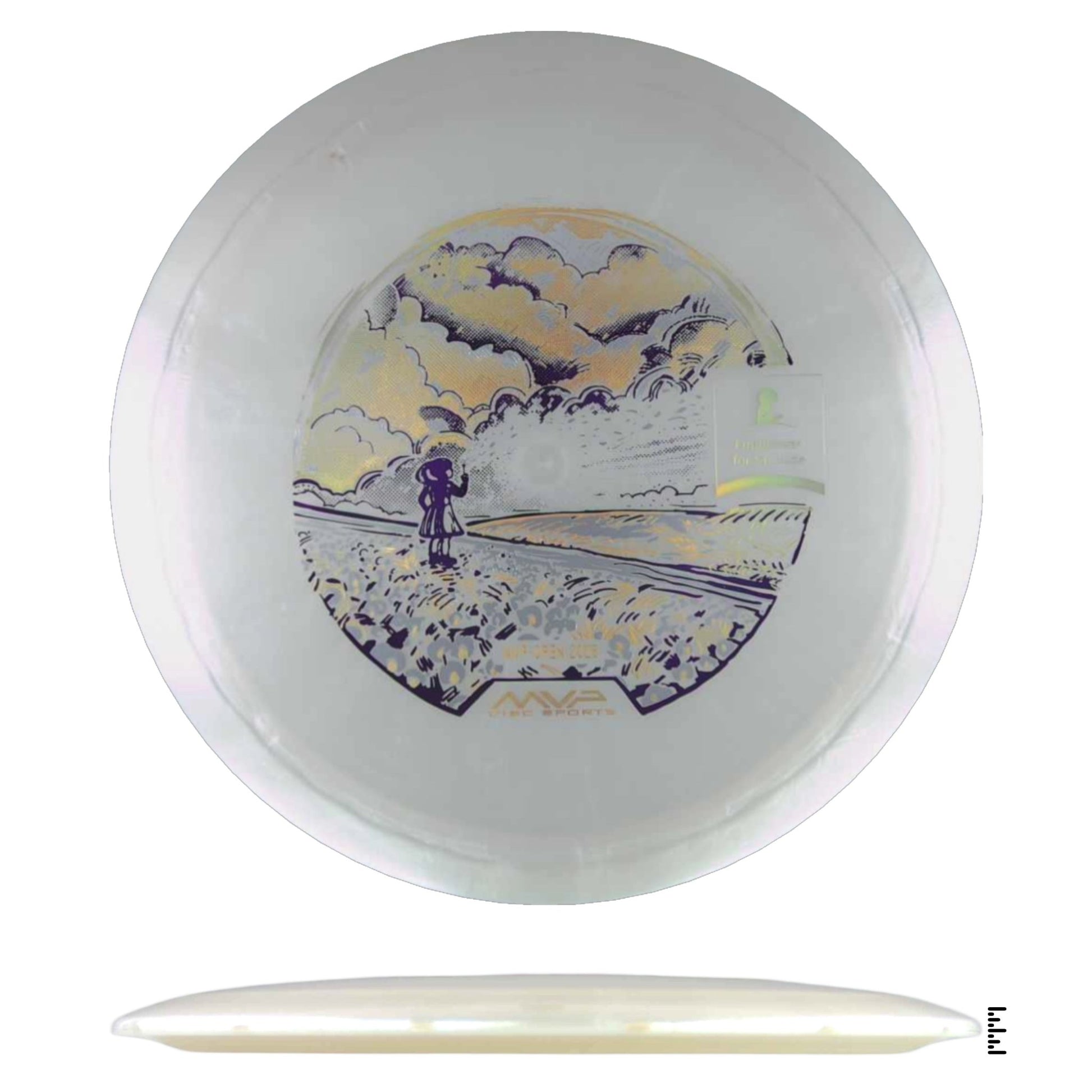 Streamline Discs Plasma Shift - Special Edition St. Jude Fundraiser - White - Powergrip USA