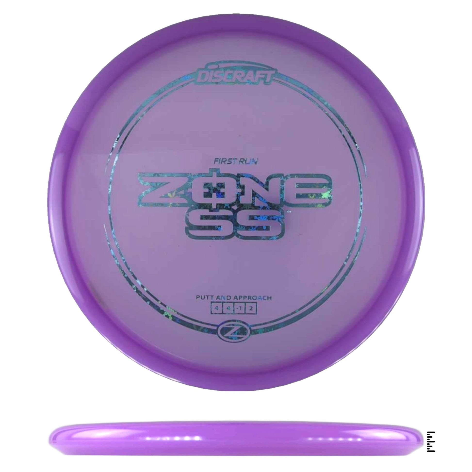 Discraft Z Line Zone SS - First Run - Plum - Powergrip USA