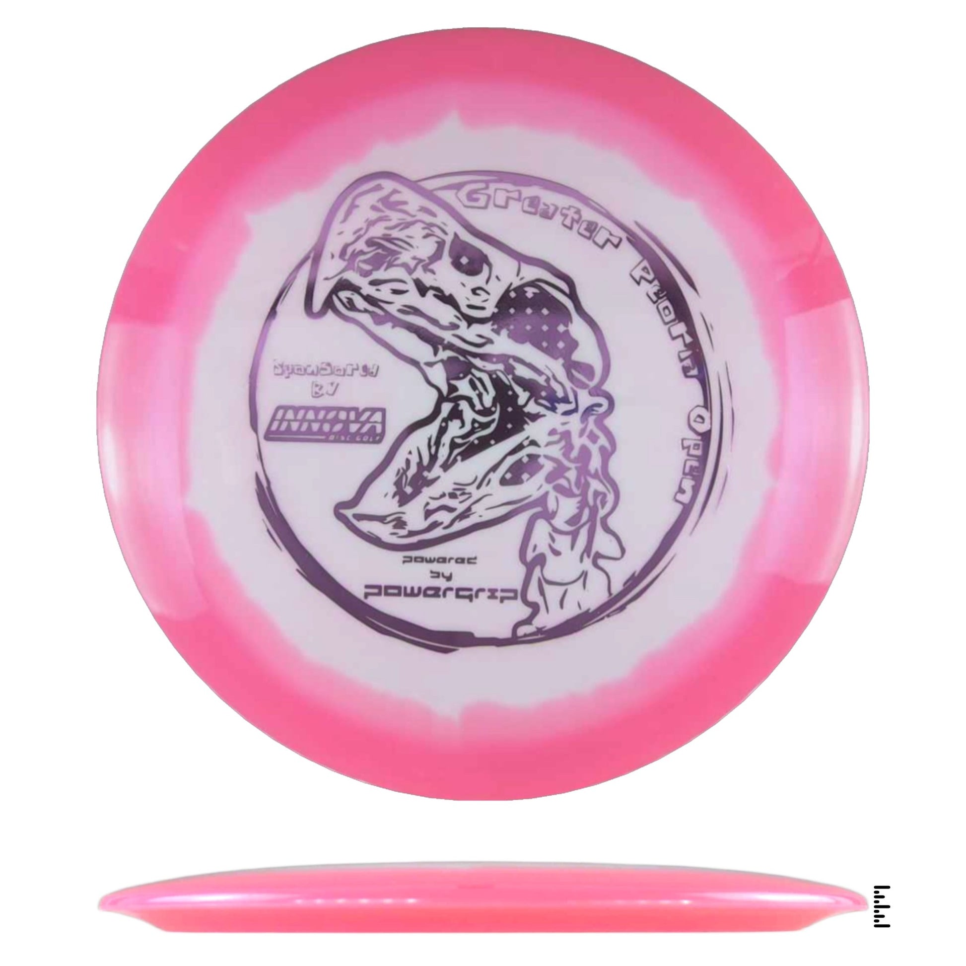 Innova Halo ThunderBird - 2024 Greater Peoria Open - White / Pink - Powergrip USA
