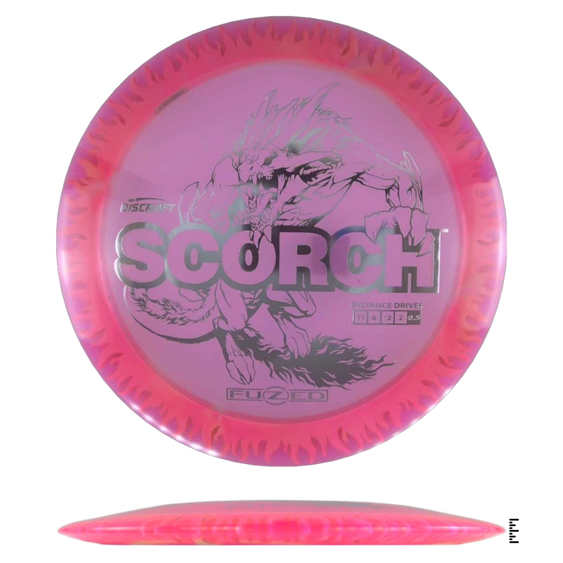 Discraft Fuzed Line Scorch - Unique - Powergrip USA