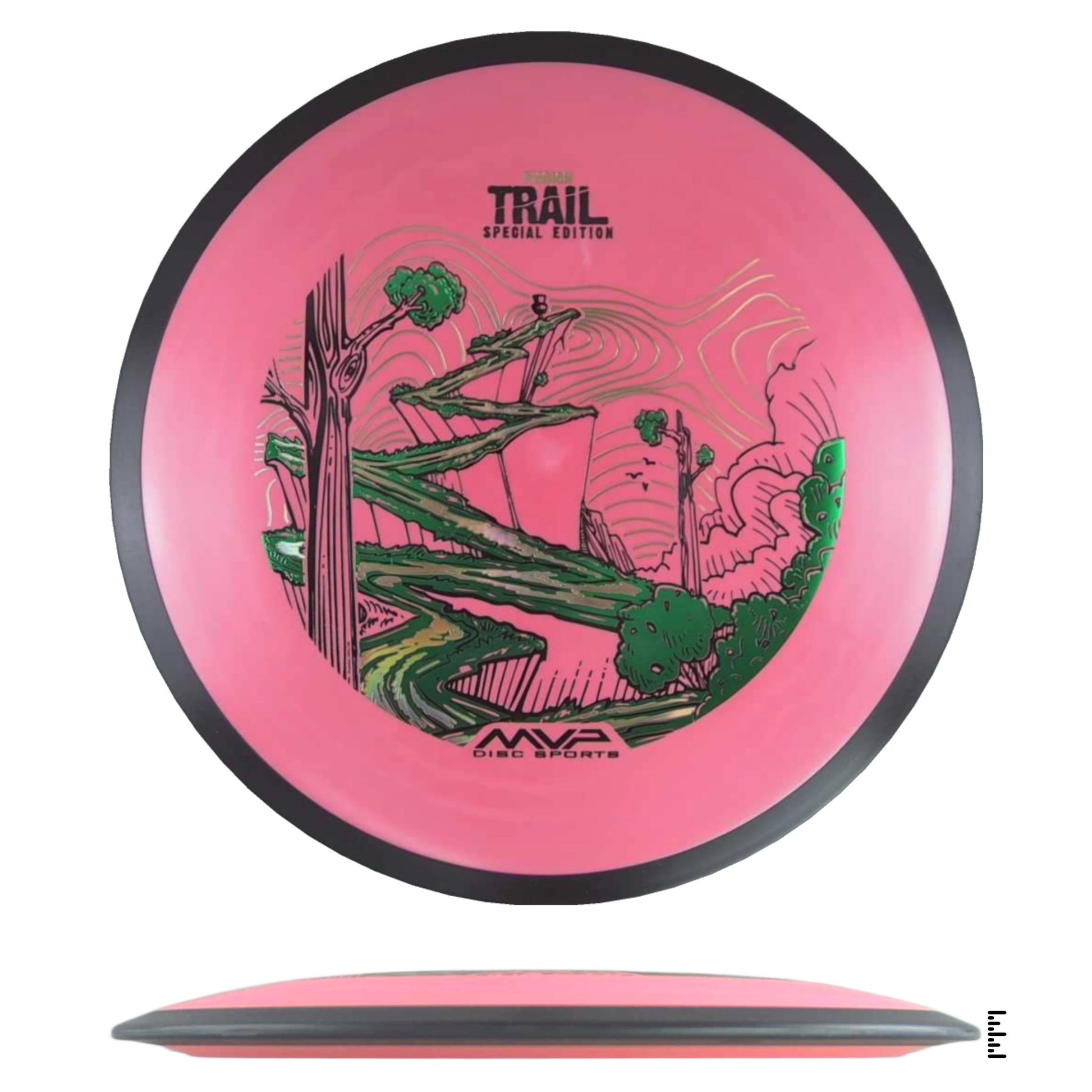 MVP Disc Sports Fission Trail - Special Edition - Salmon - Powergrip USA