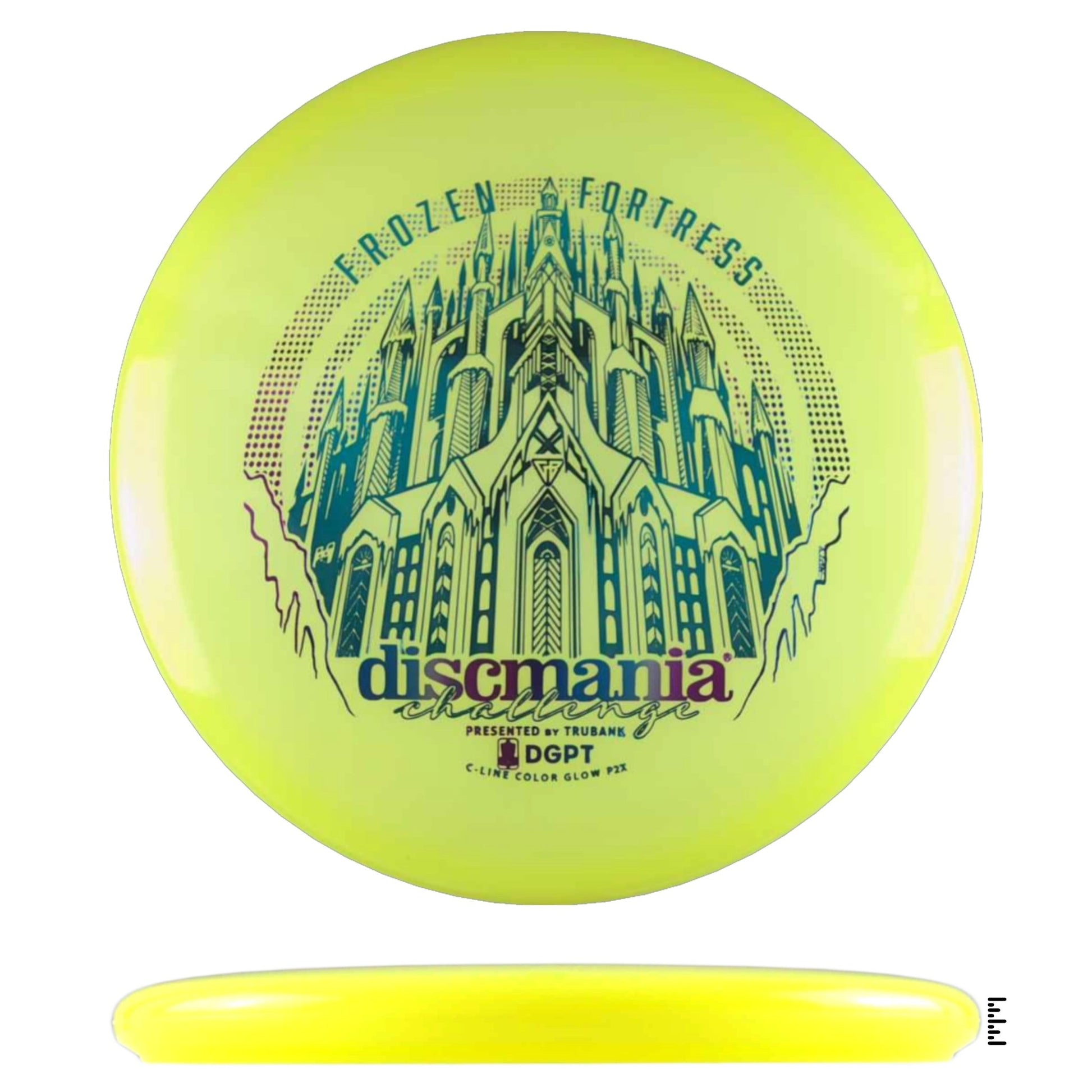 Discmania Color Glow C - line P2x - Discmania Challenge Fundraiser - Yellow - Powergrip USA