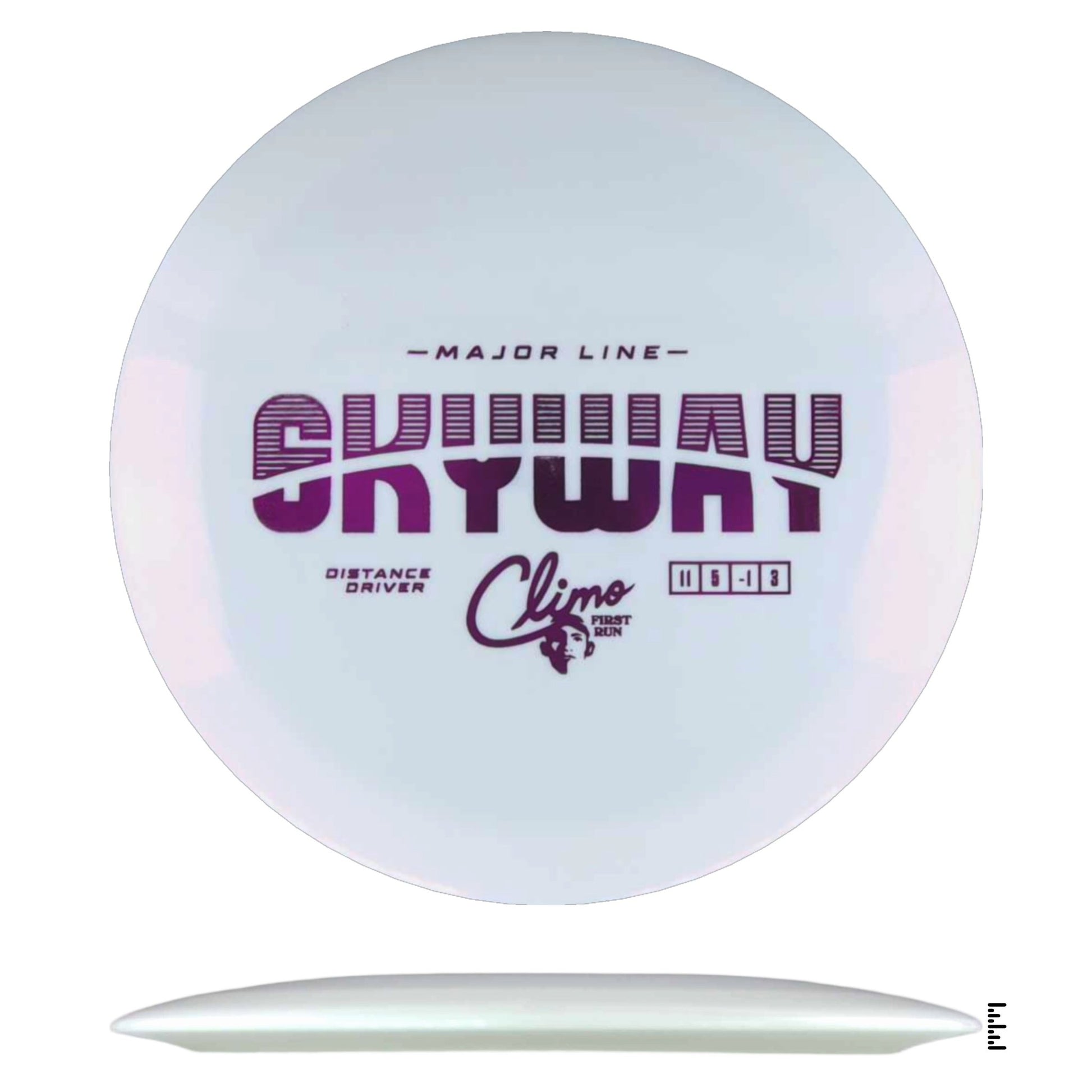 Major Line Skyway First Run - White - Powergrip USA
