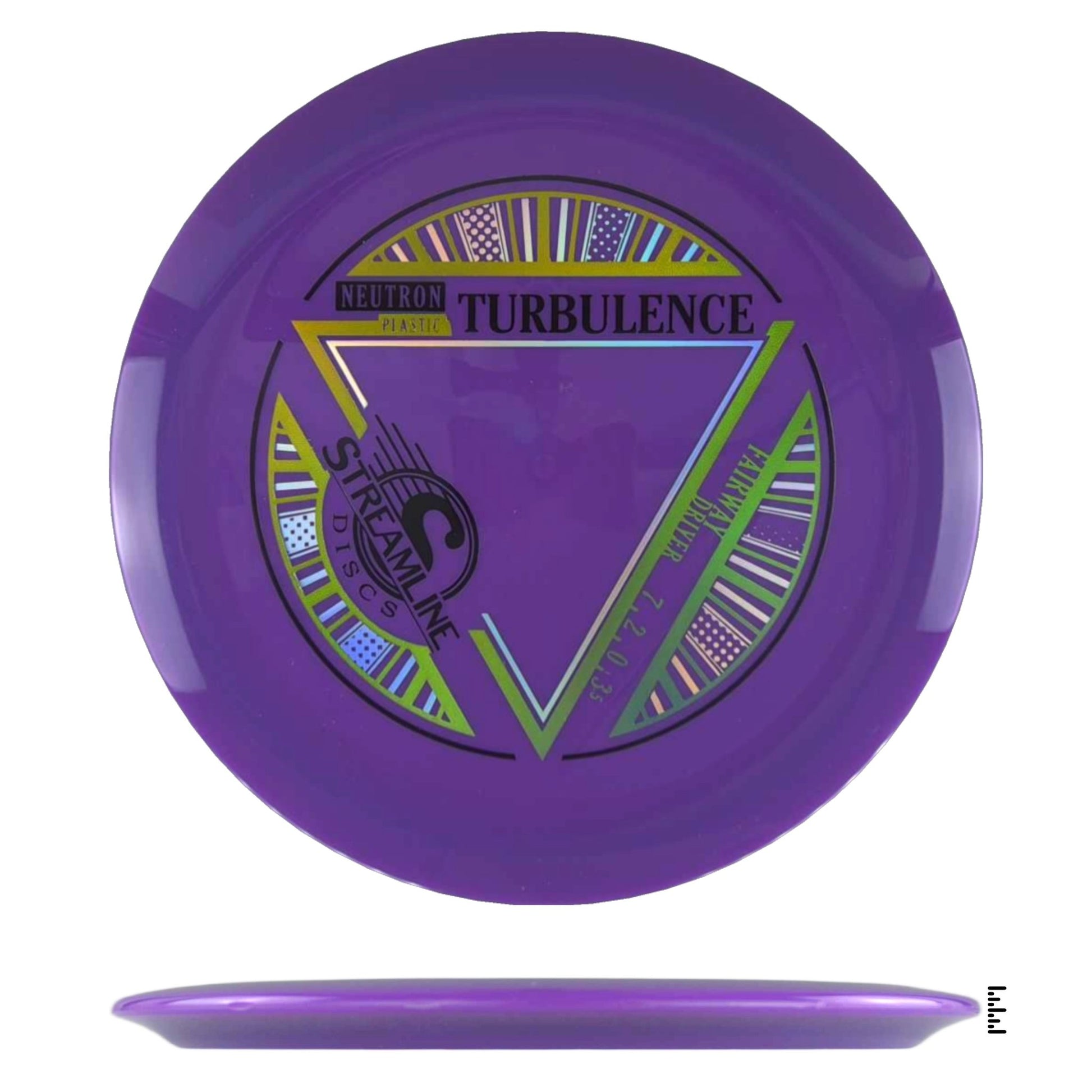 Streamline Discs Neutron Turbulence - Violet - Powergrip USA