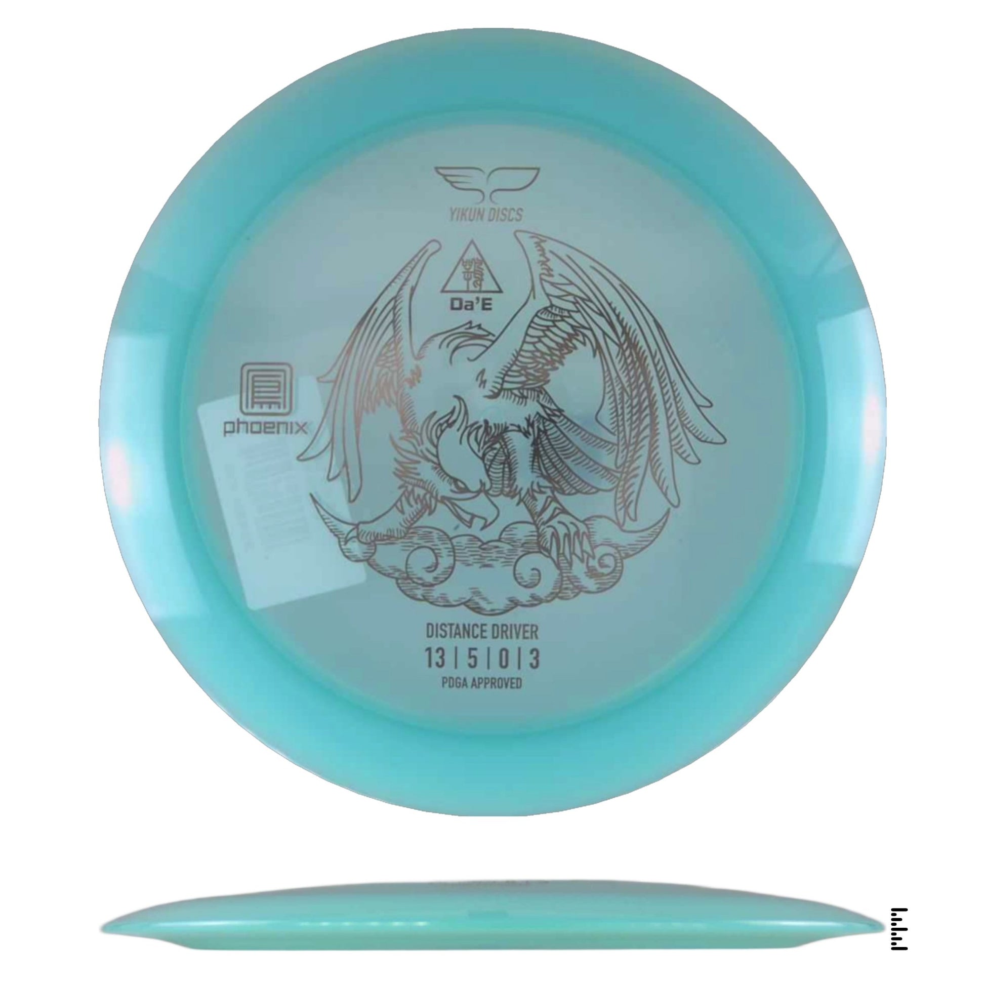 Yikun Discs Phoenix Da’E - Light Blue - Powergrip USA