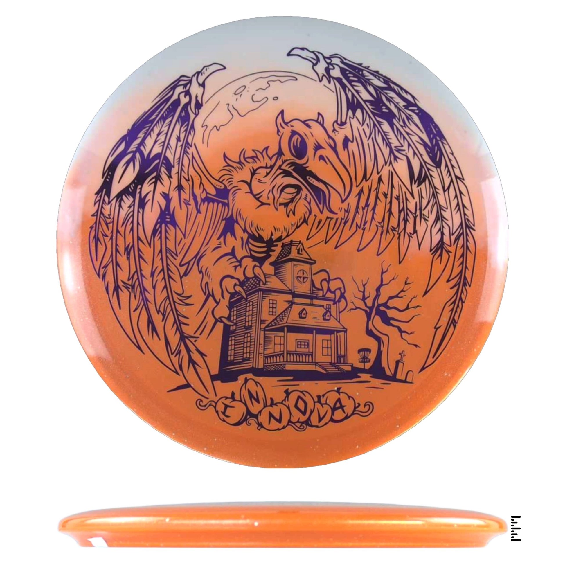 Innova Duo Roc3 - 2025 Halloween Edition - White / Orange - Duo - Powergrip USA