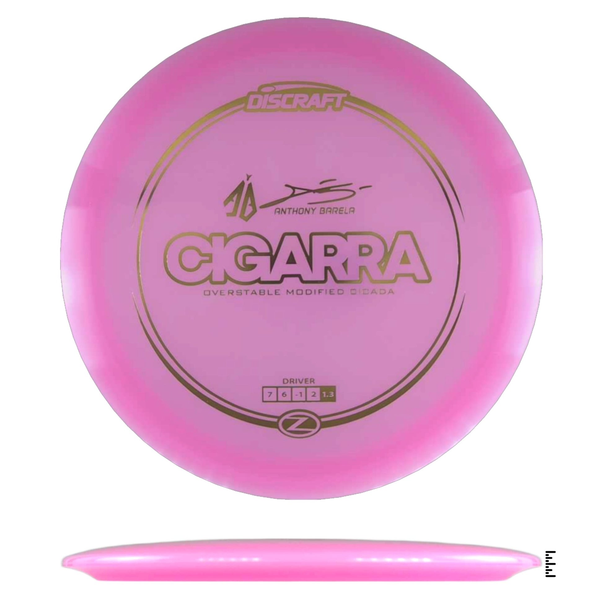 Discraft Z Line Cigarra - Anthony Barela - Pink - Powergrip USA