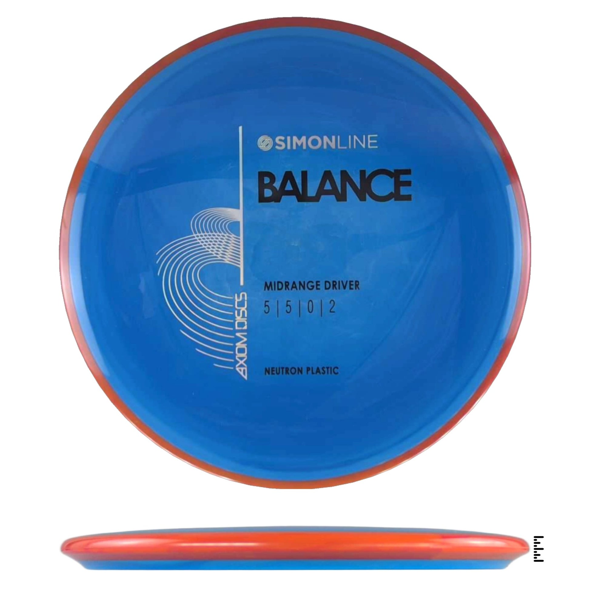 Axiom Discs Neutron Balance - Blue / Dark Orange - Powergrip USA