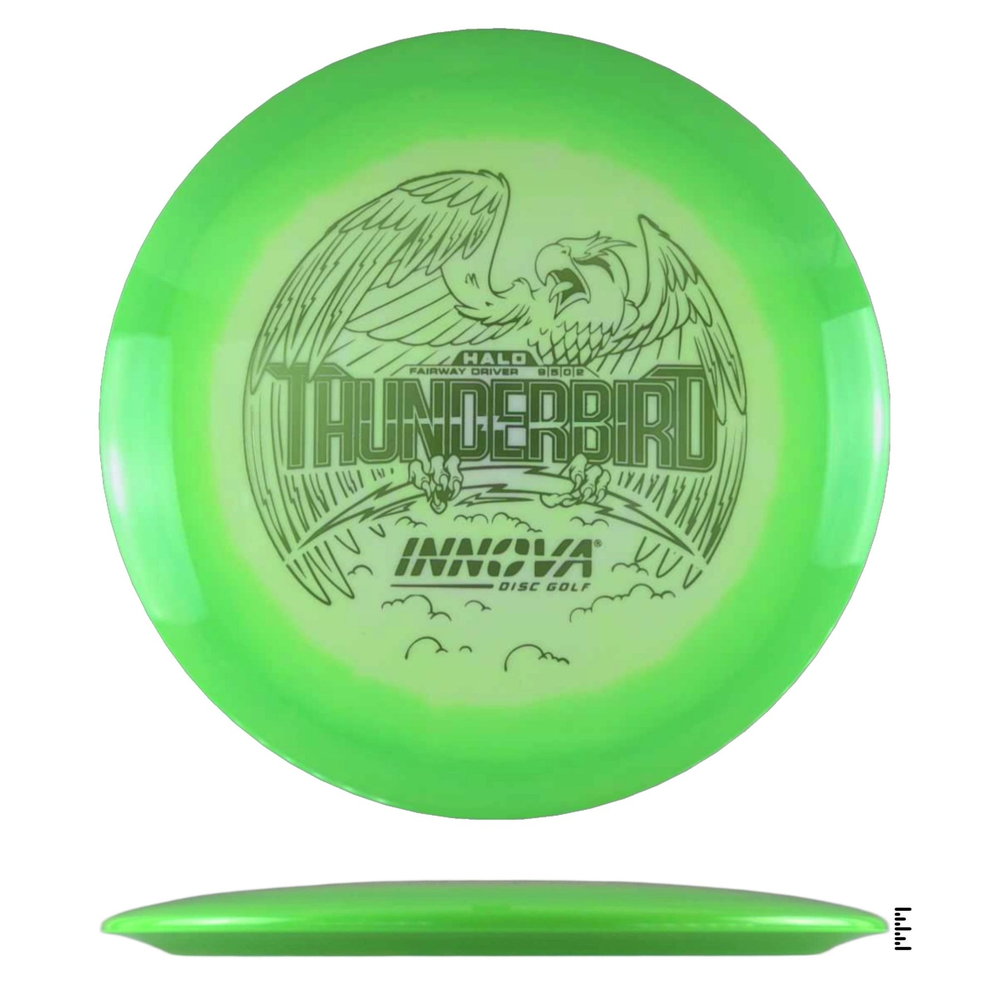 Innova Halo Star ThunderBird - Light Green / Lime - Powergrip USA