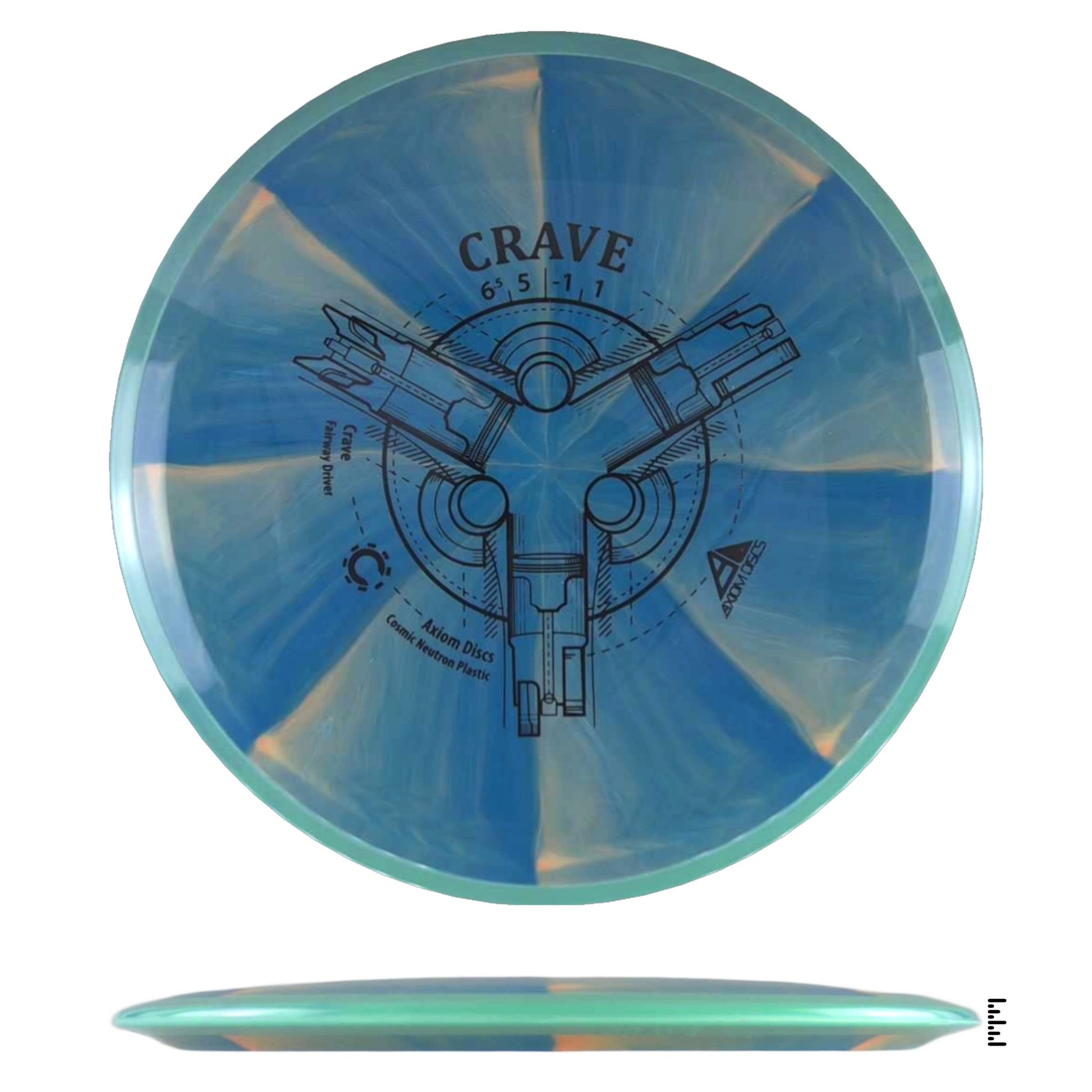 Axiom Discs Cosmic Neutron Crave - Unique - Powergrip USA