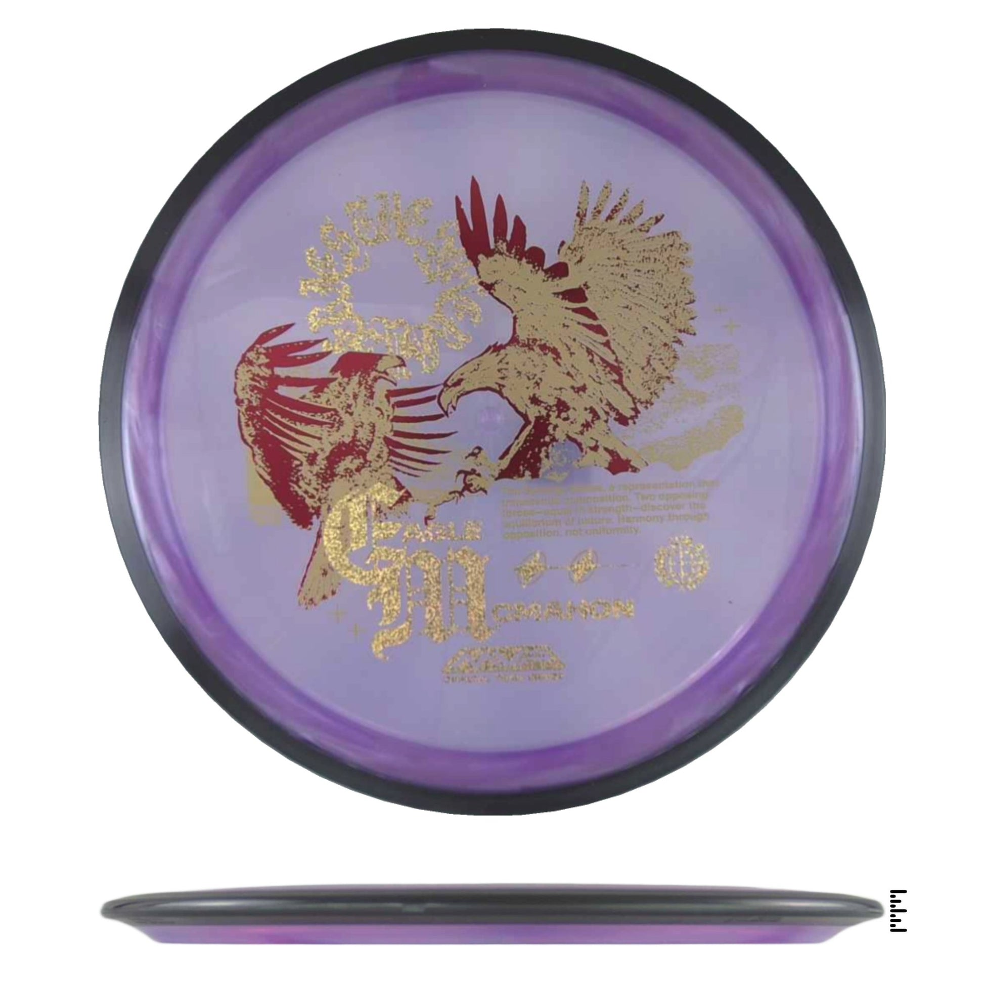 MVP Disc Sports Proton Resistor - Eagle McMahon Synergy Series - Plum - Powergrip USA