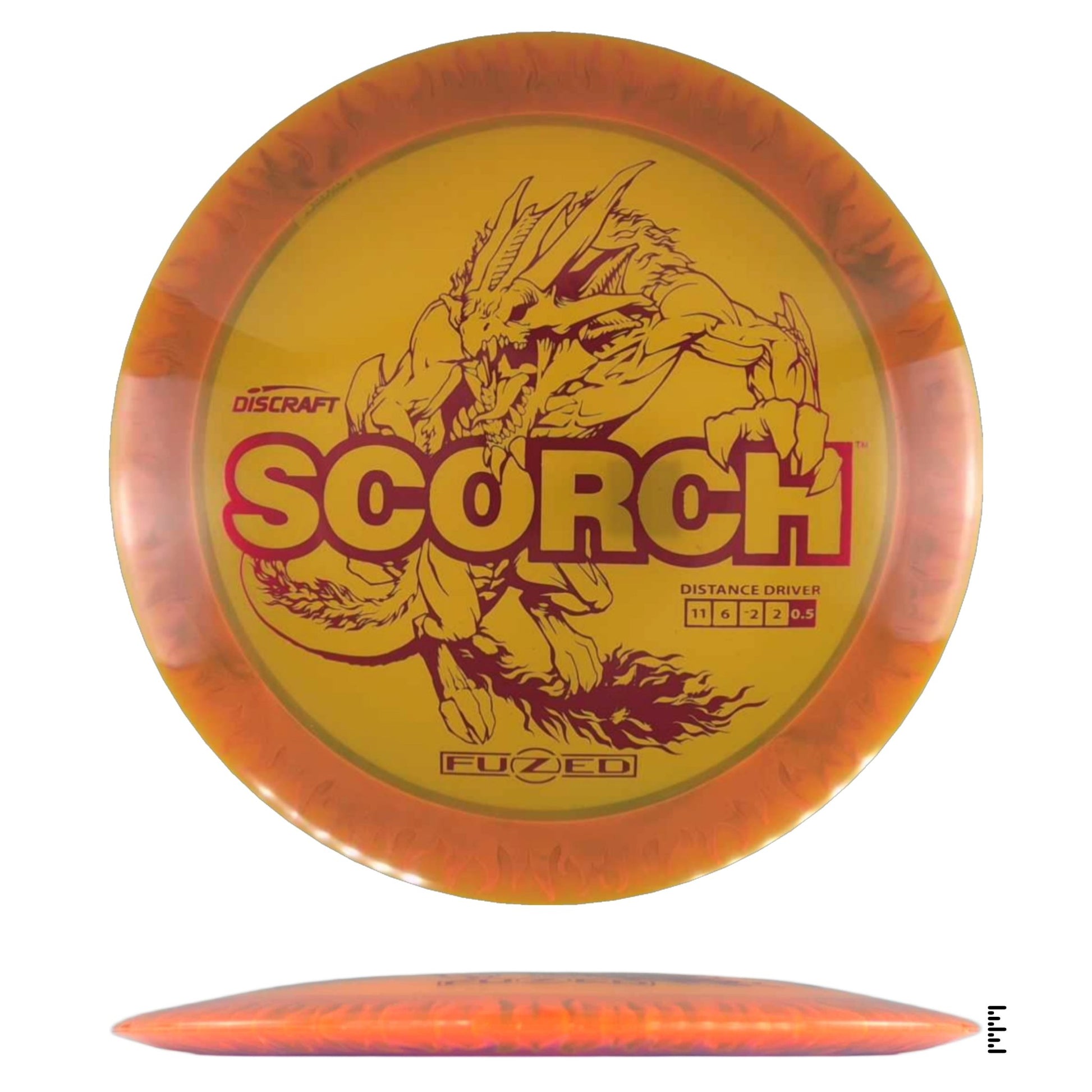 Discraft Fuzed Line Scorch - Unique - Powergrip USA
