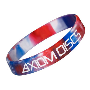Axiom Discs Wristband - Red / Blue - Powergrip USA