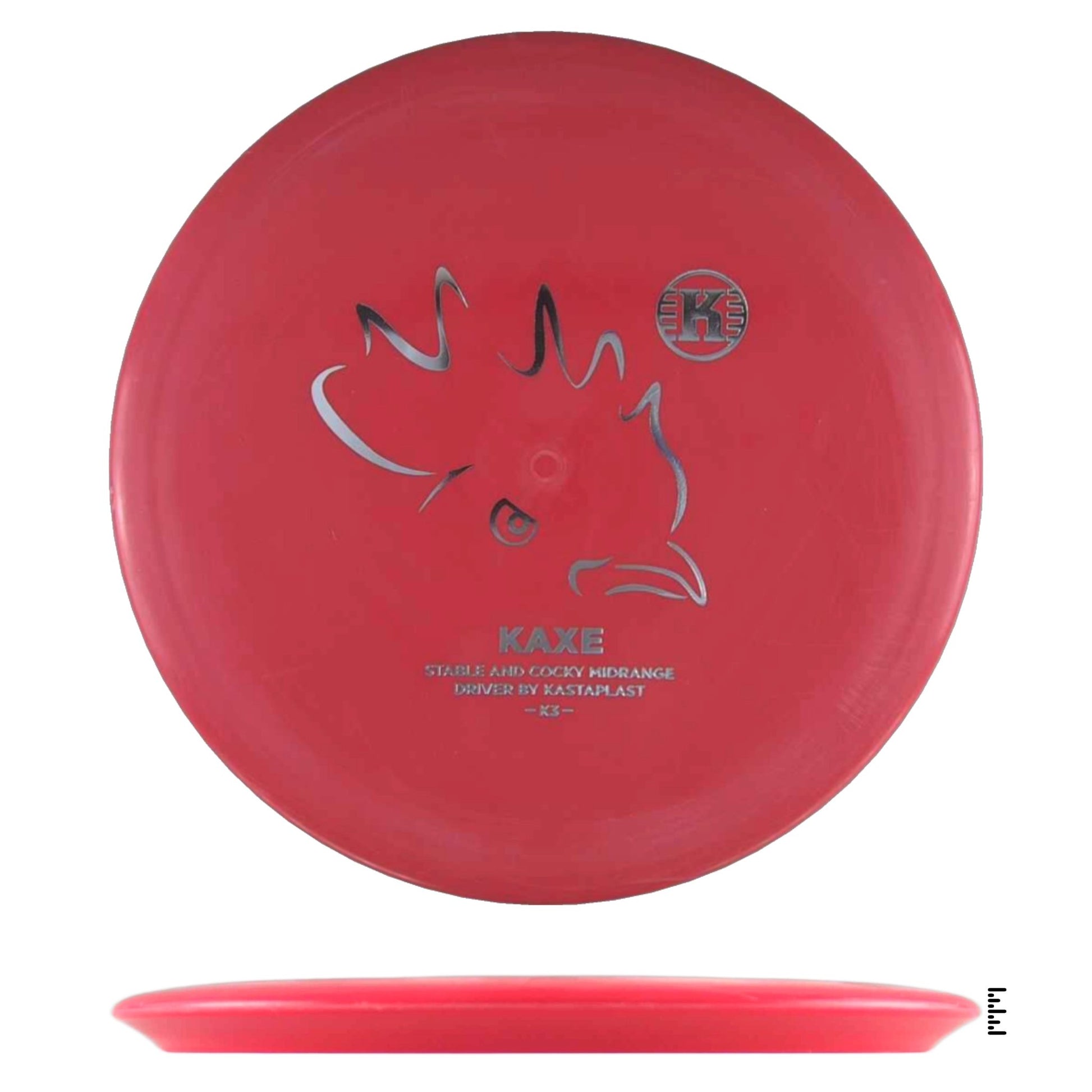 Kastaplast K3 Kaxe - Red - Powergrip USA