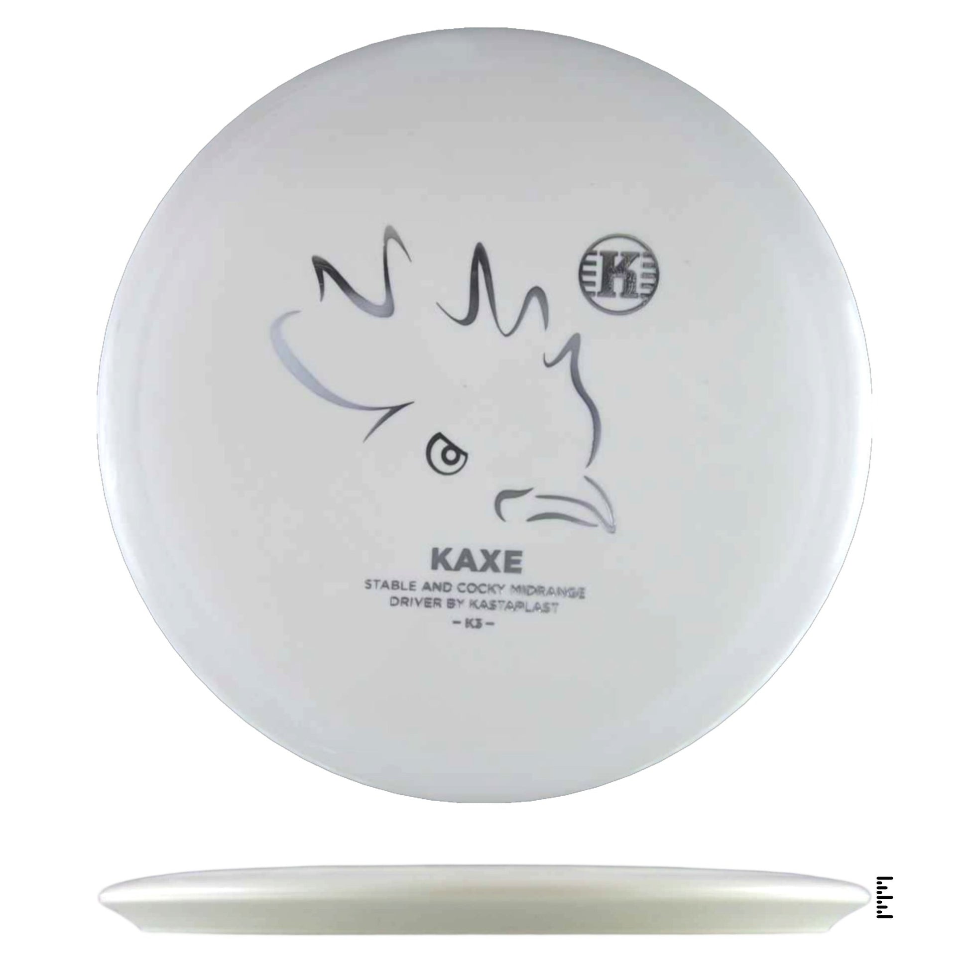 Kastaplast K3 Kaxe - White - Powergrip USA