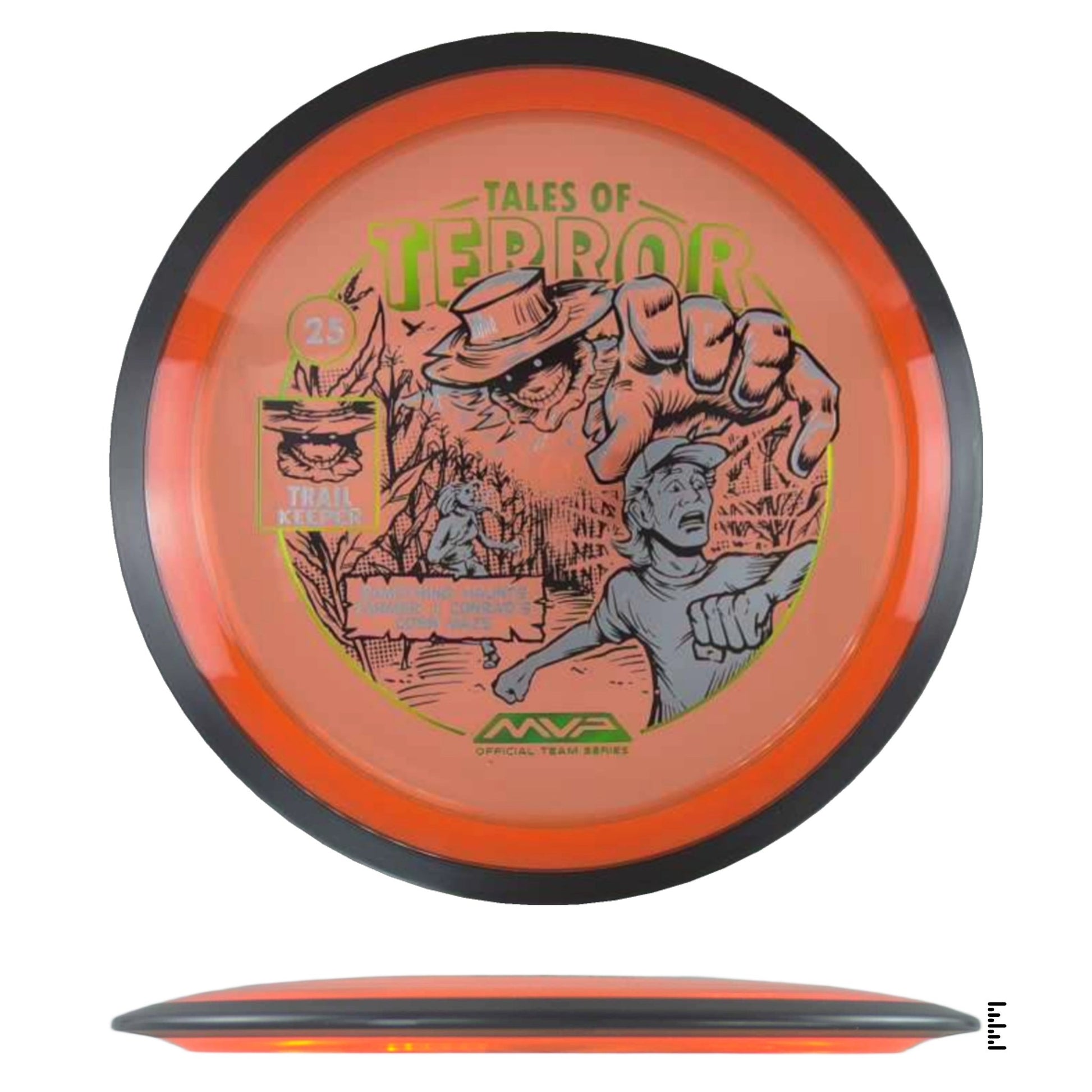 MVP Disc Sports Proton Trail - 2025 Halloween Special Edition - Orange - Powergrip USA