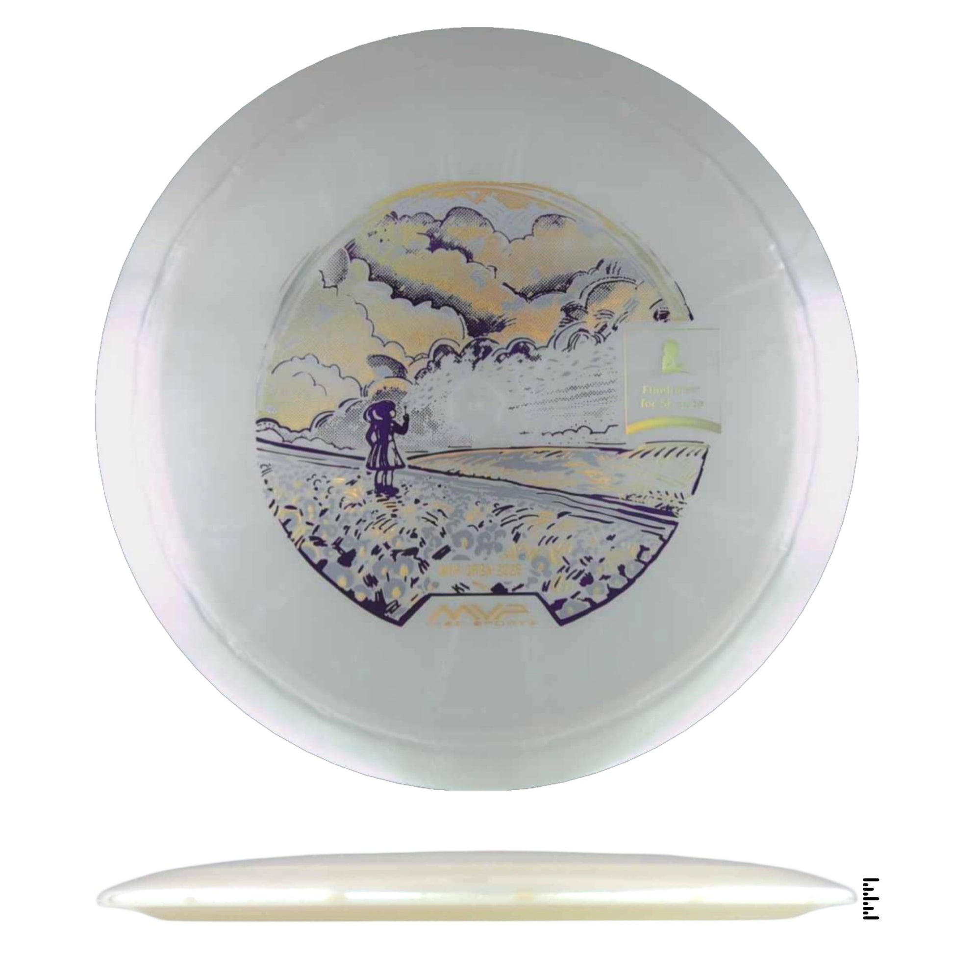 Streamline Discs Plasma Shift - Special Edition St. Jude Fundraiser - White - Powergrip USA
