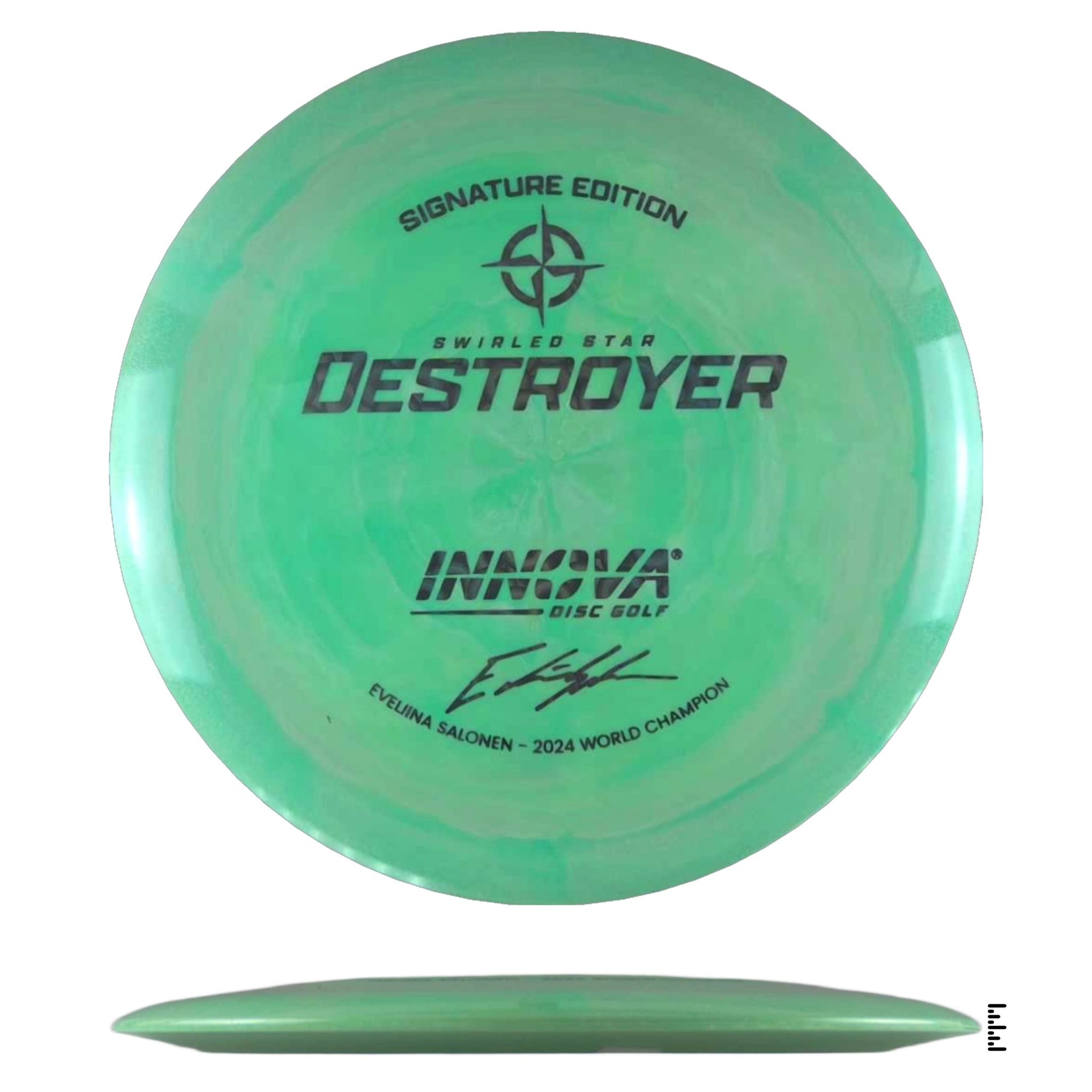 Innova Swirled Star Destroyer Eveliina Salonen Signature Edition - Green - Powergrip USA