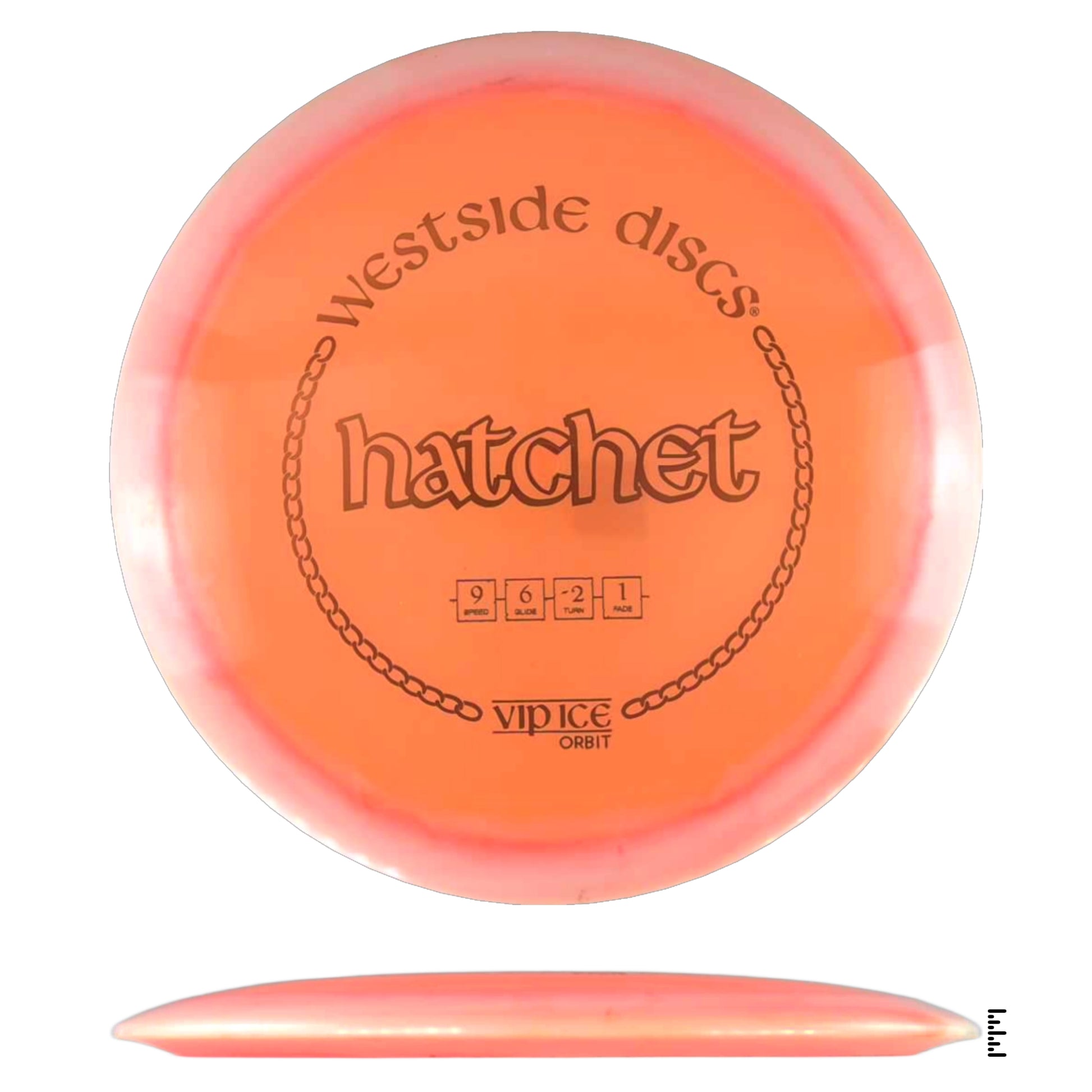Westside Discs Hatchet VIP Ice Orbit disc golf disc