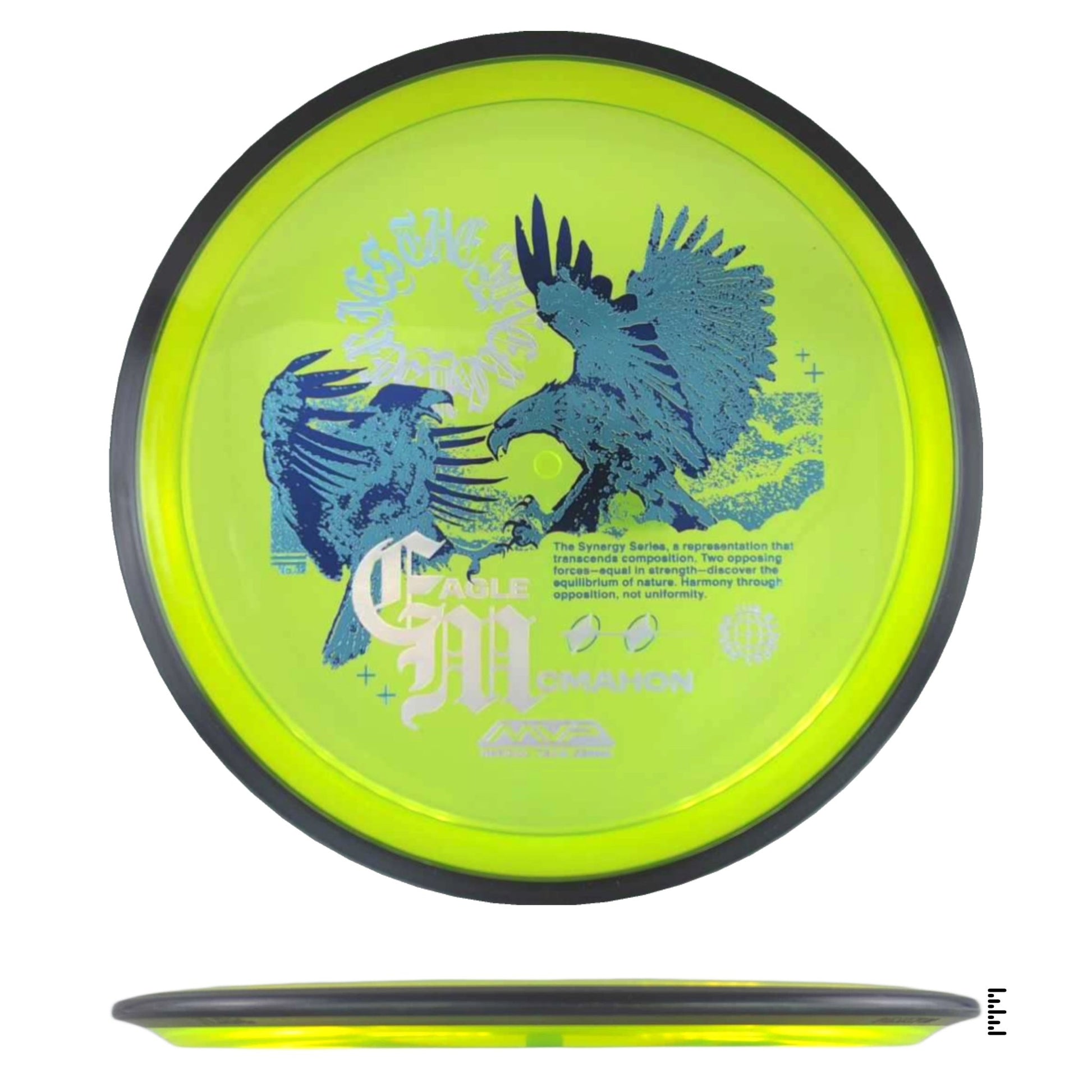 MVP Disc Sports Proton Resistor - Eagle McMahon Synergy Series - Lime - Powergrip USA
