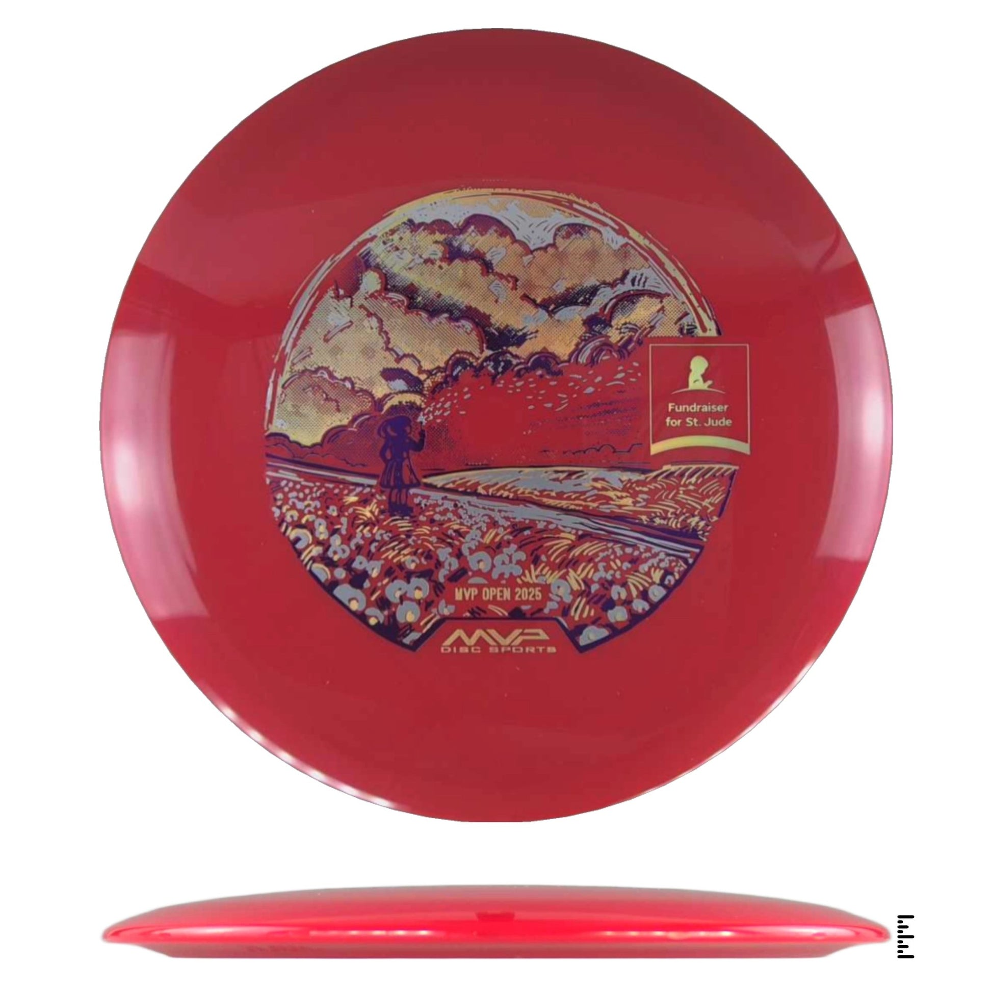 Streamline Discs Plasma Shift - Special Edition St. Jude Fundraiser - Red - Powergrip USA