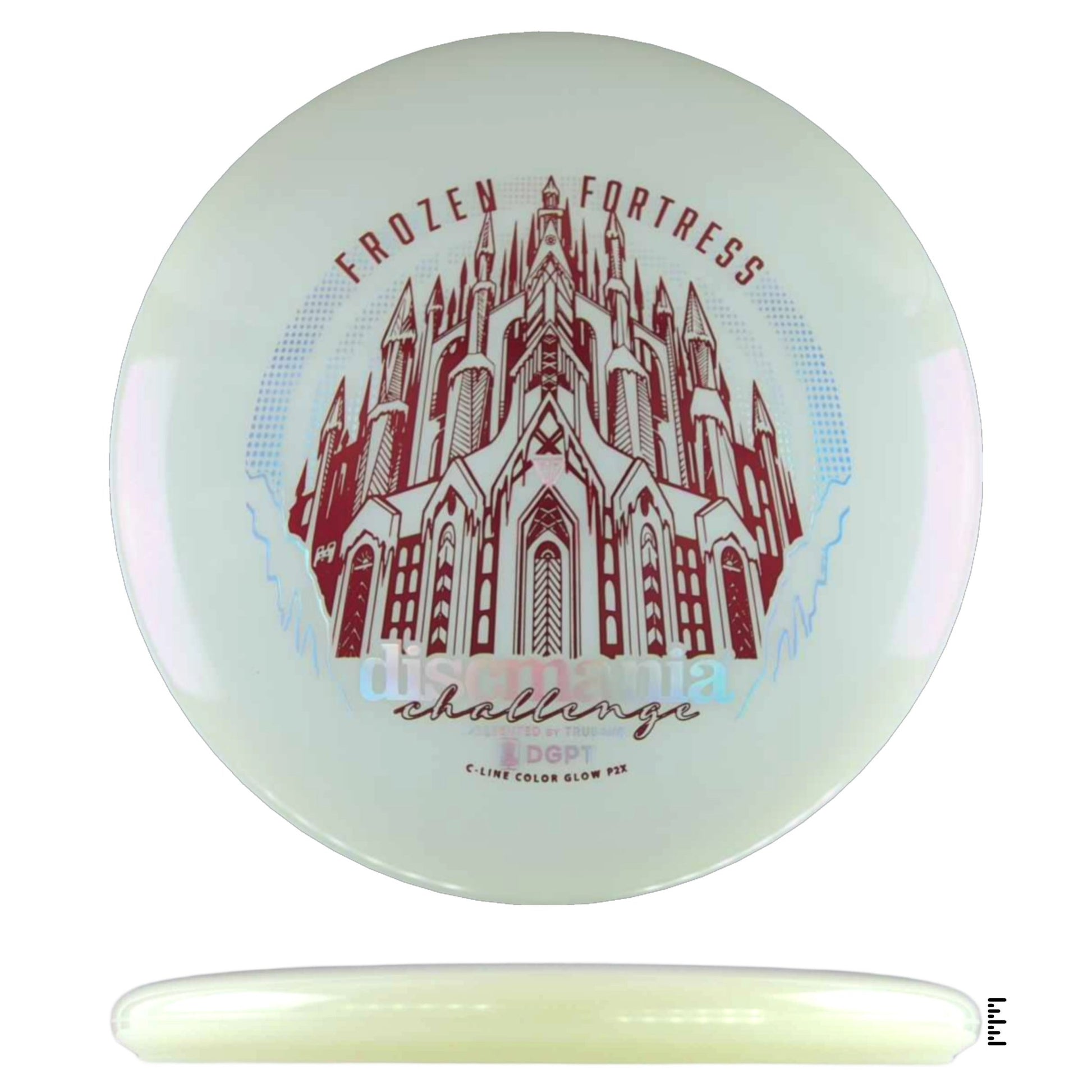 Discmania Color Glow C - line P2x - Discmania Challenge Fundraiser - Pearl - Powergrip USA