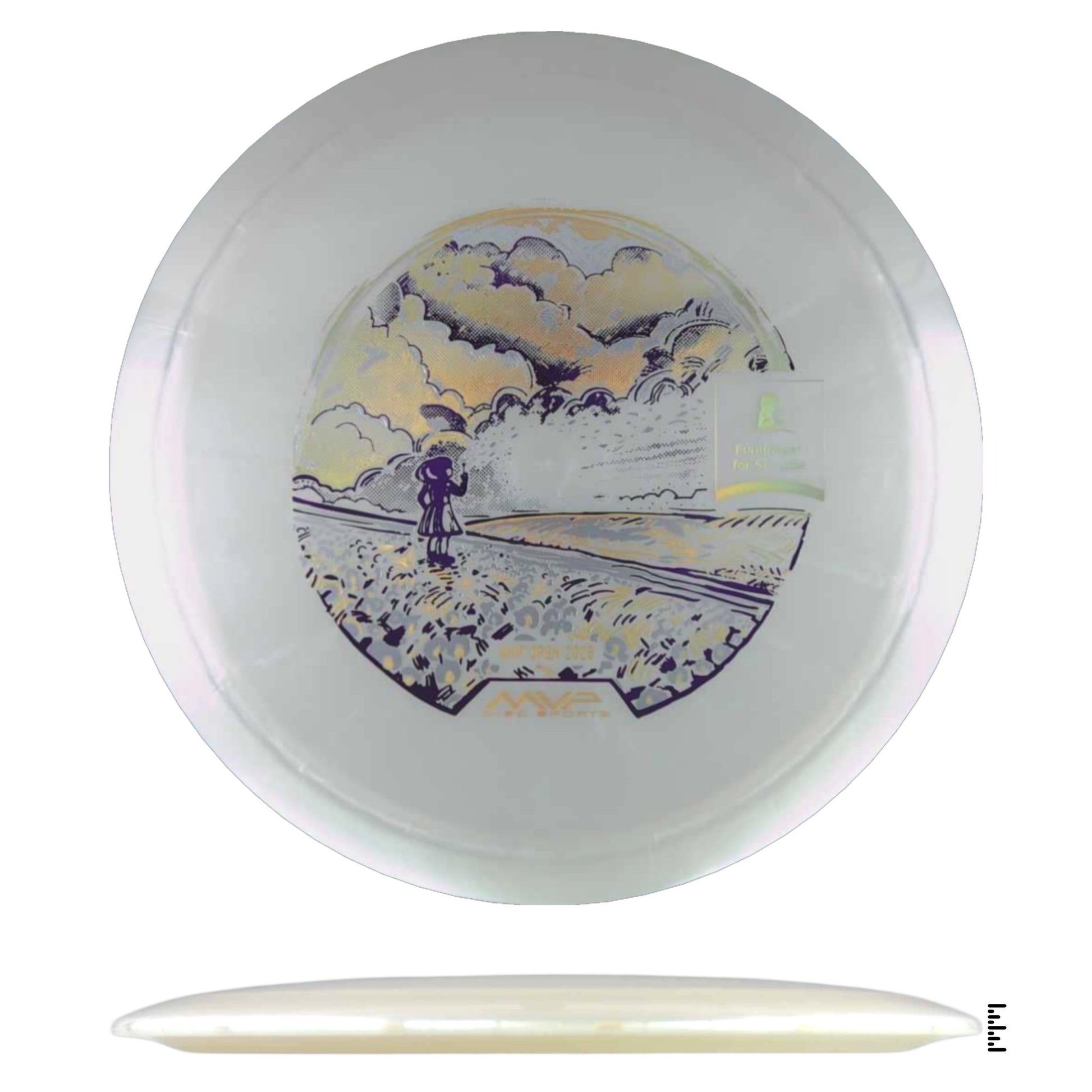 Streamline Discs Plasma Shift - Special Edition St. Jude Fundraiser - White - Powergrip USA