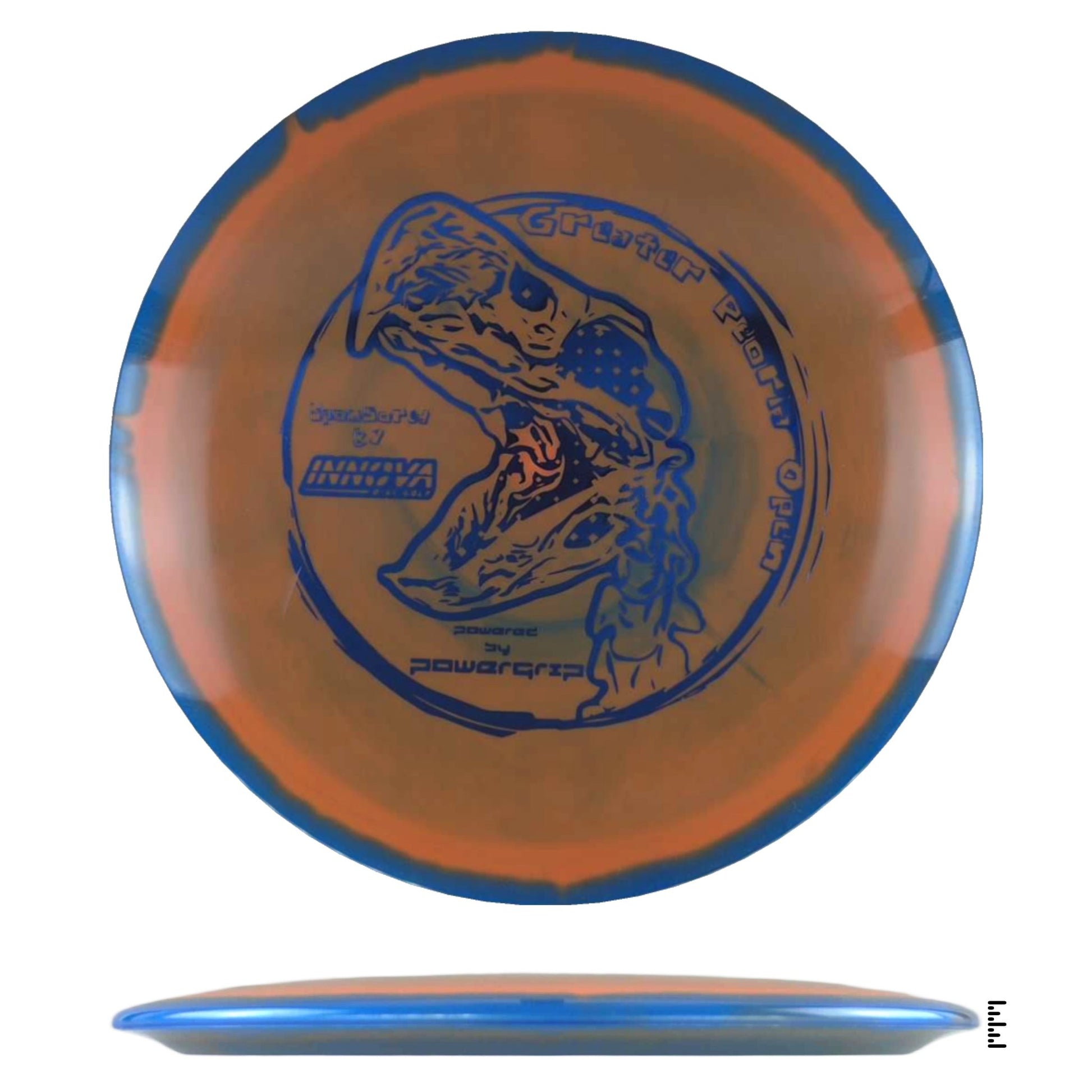 Innova Halo TeeBird3 - 2024 Greater Peoria Open - Orange / Blue - Powergrip USA