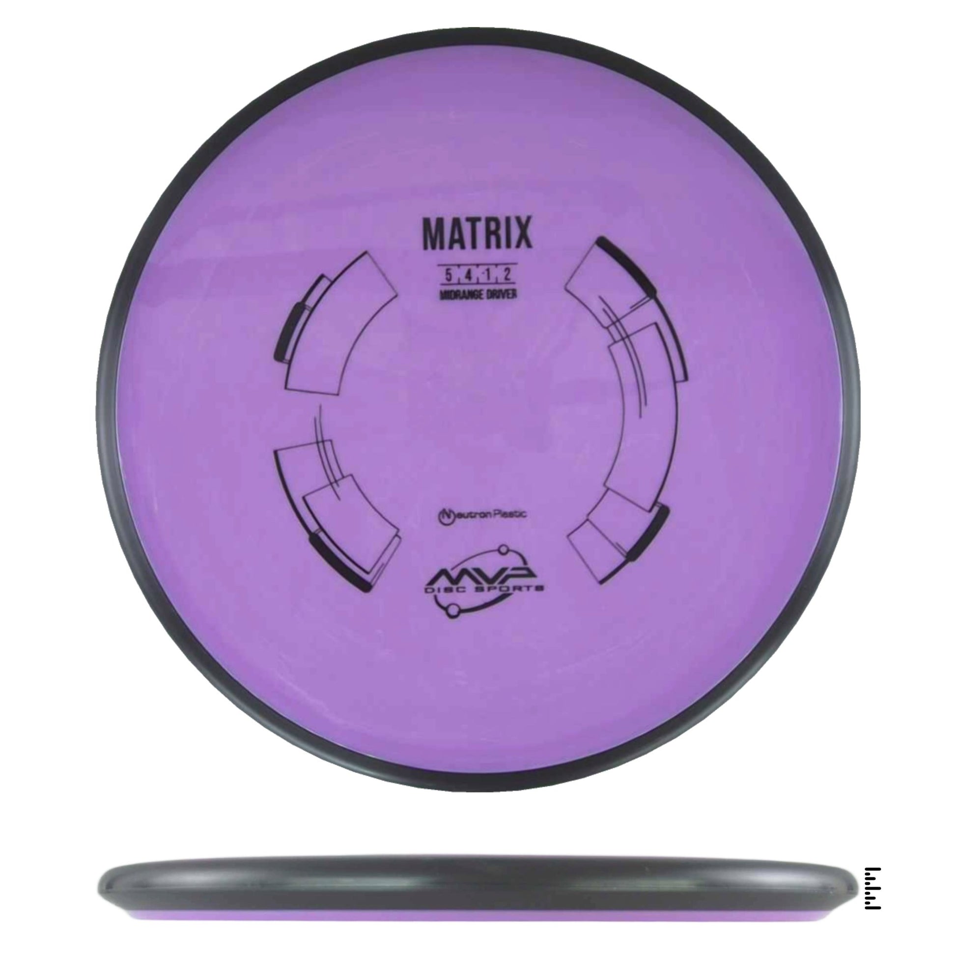 MVP Disc Sports Neutron Matrix - Plum - Powergrip USA