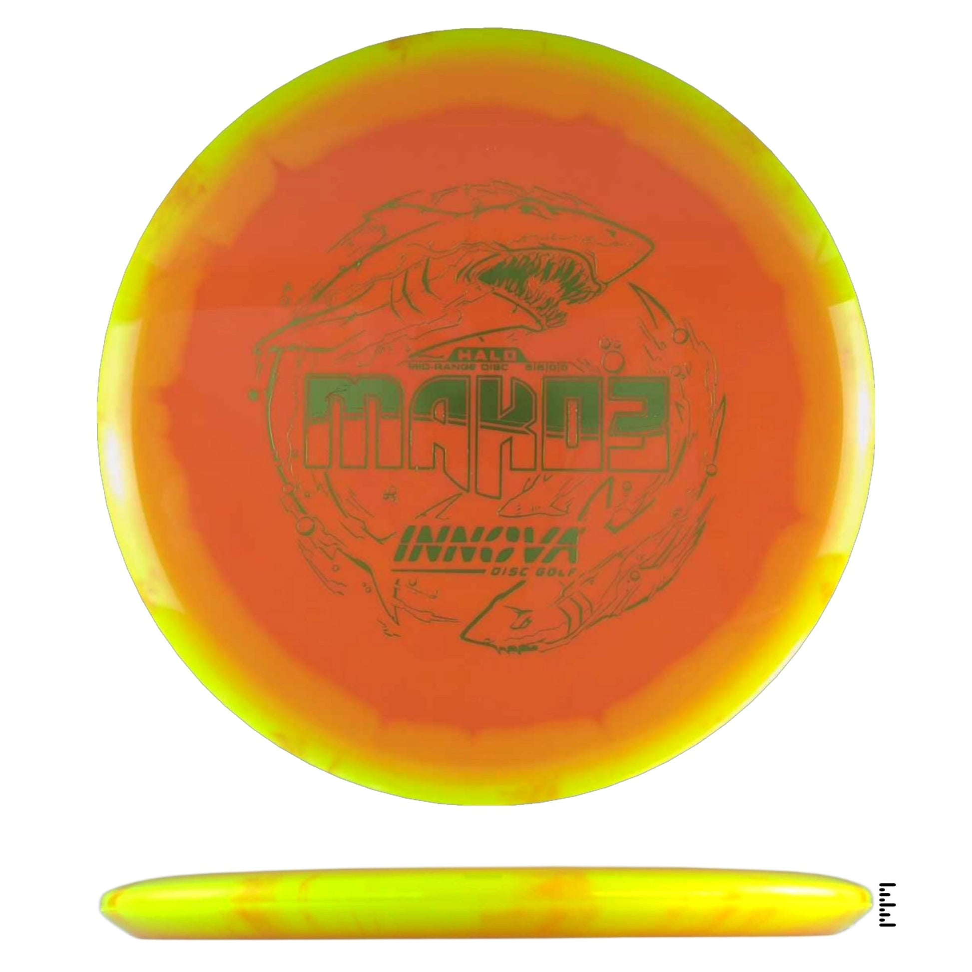 Innova Halo Star Mako3 - Orange / Yellow - Powergrip USA