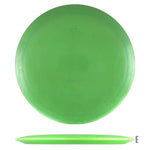 Green disc golf disc